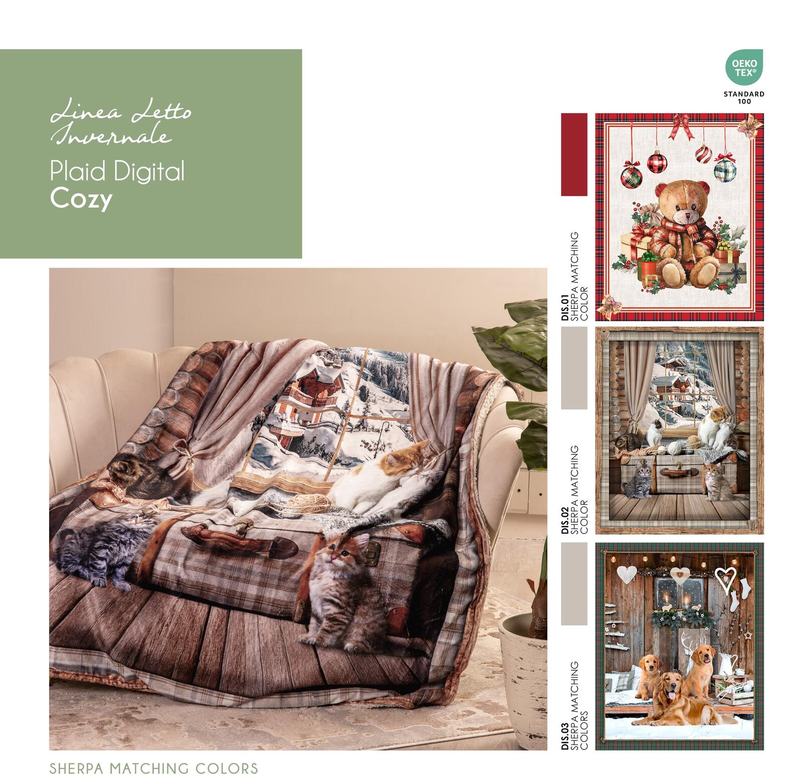PLAID COZY 130X160 Tellini S.R.L. Velkoobchodní oblečení