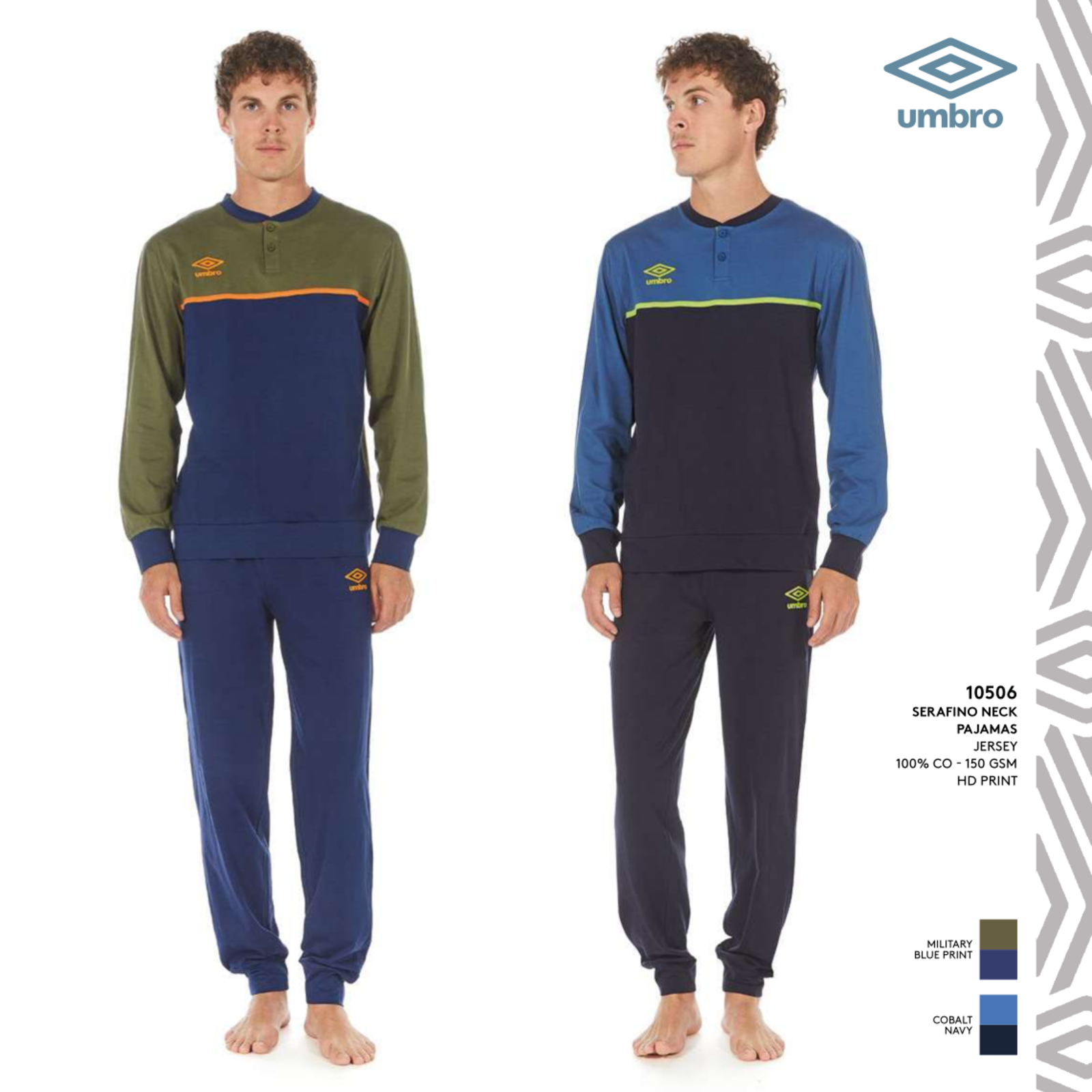 MEN'S PAJAMAS M/L 10506 Tellini S.r.l. Wholesale Clothing