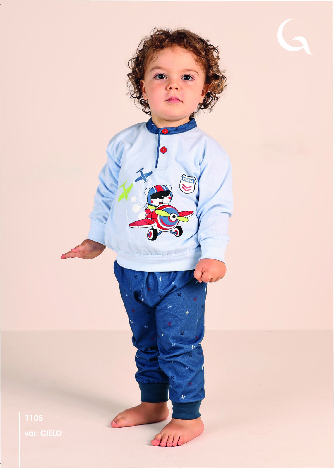 PIGIAMA NEONATO M/L 1105 Tellini S.R.L. Velkoobchodní oblečení