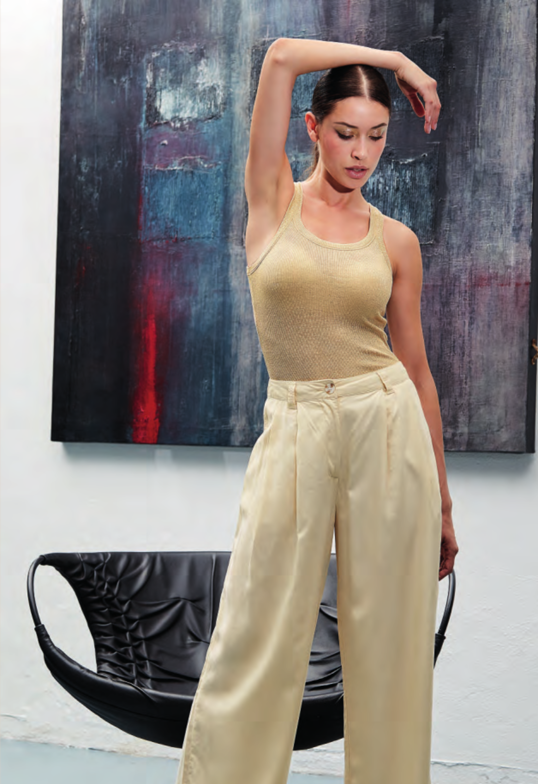 WOMEN'S TANK TOP S/S 12201 Tellini S.r.l. Wholesale Clothing