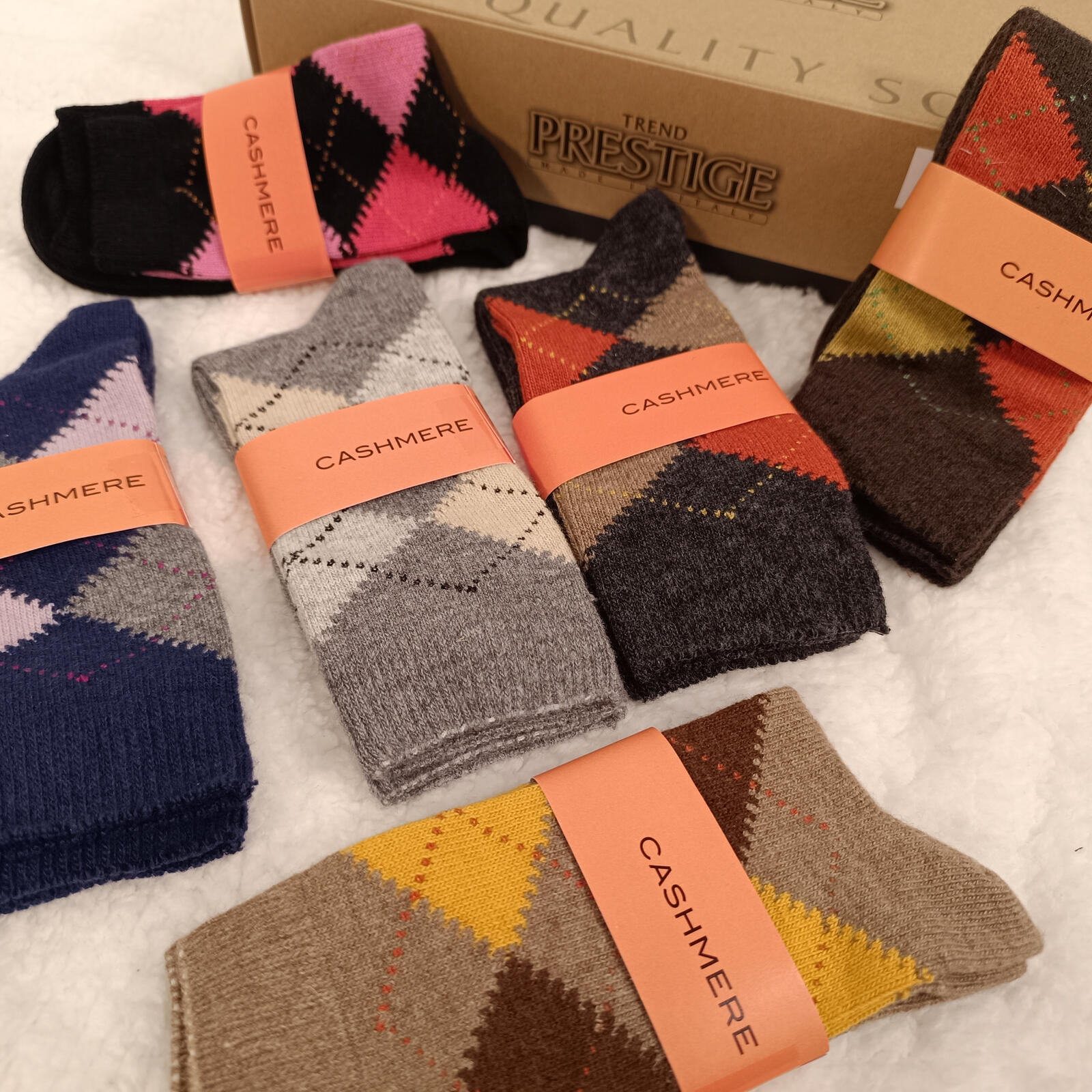 CALZINO CORTO DONNA 130 CASHMERE Tellini S.R.L. Velkoobchodní oblečení