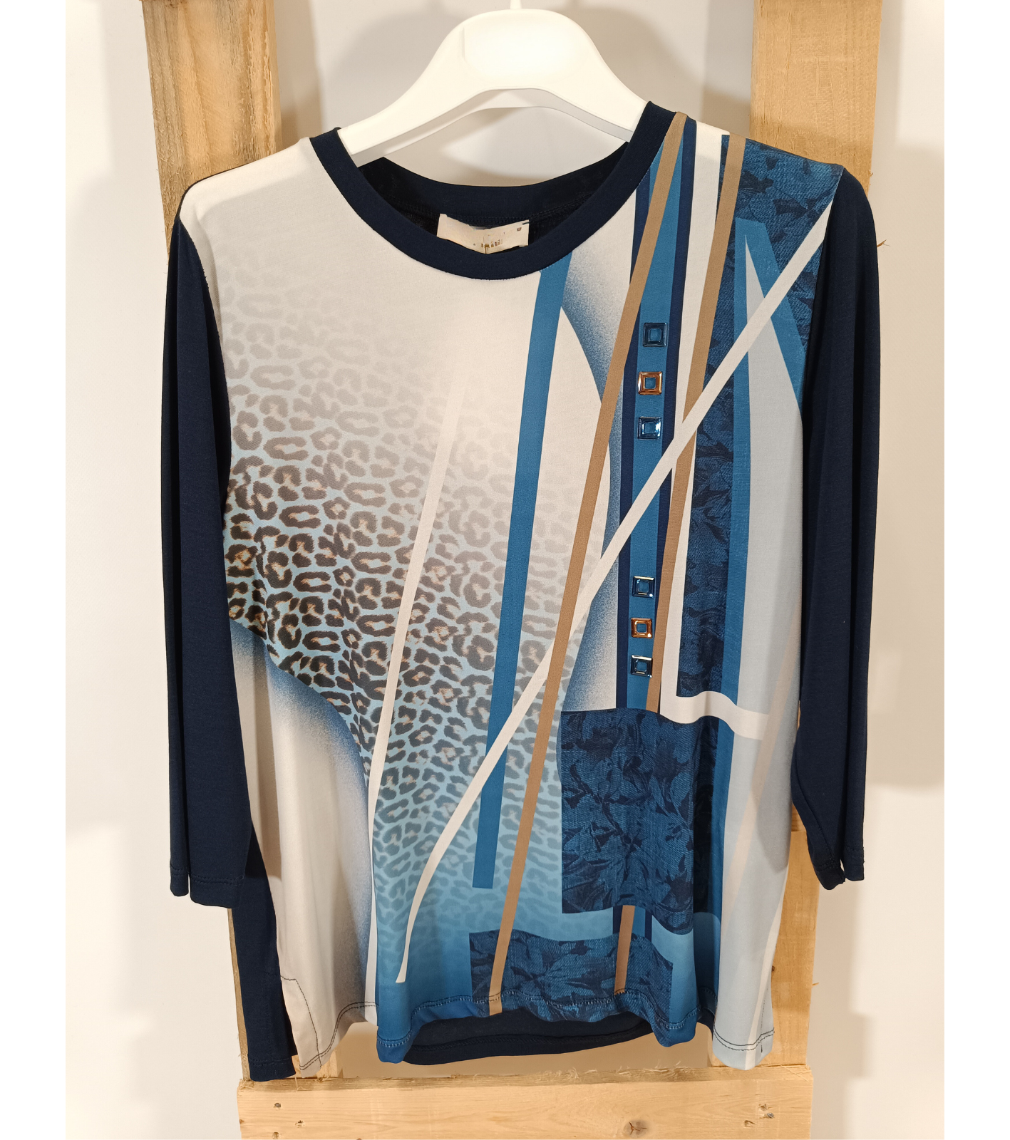 MAGLIA CONFORMATA DONNA M/L 13466C Tellini S.r.l. Ingrosso Abbigliamento