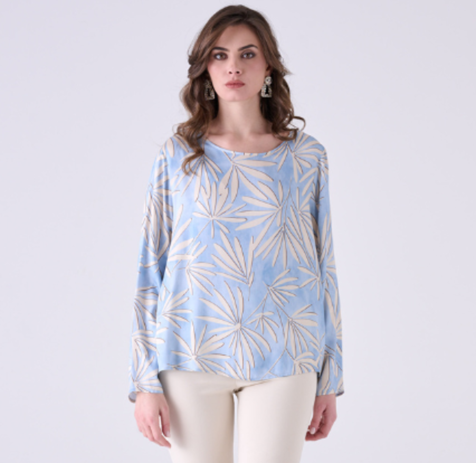 CAMICIA DONNA M/L 141842 Tellini S.r.l. Ingrosso Abbigliamento