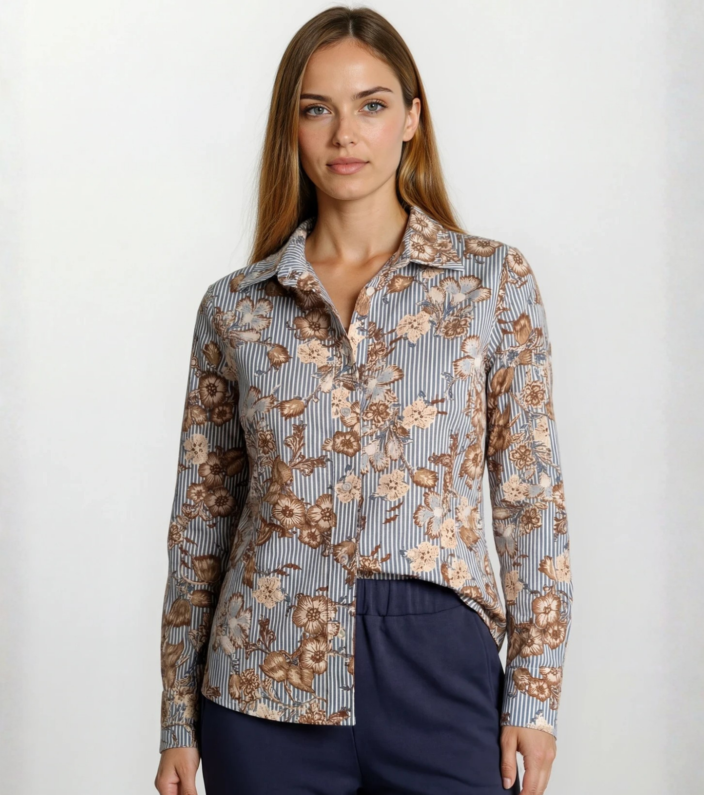 WOMEN'S SHIRT 3/4M 150037 Tellini S.r.l. Wholesale Clothing