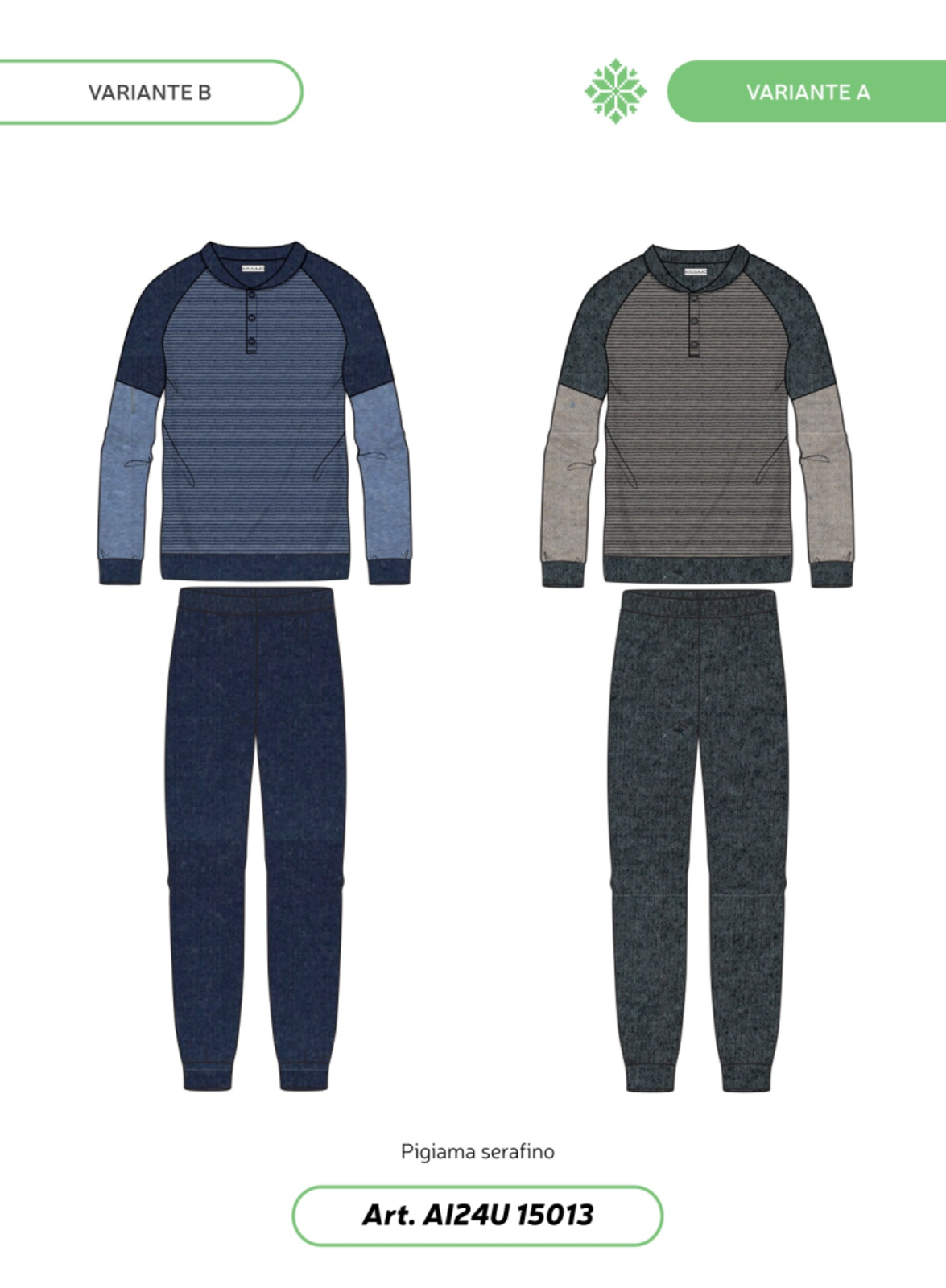 MEN'S PAJAMAS M/L 24UI15013 Tellini S.r.l. Wholesale Clothing