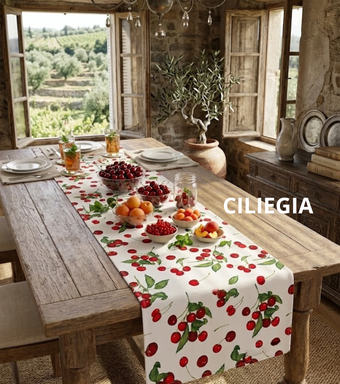 CENTERPIECE RUNNER CUTS 50X150 Tellini S.r.l. Wholesale Clothing