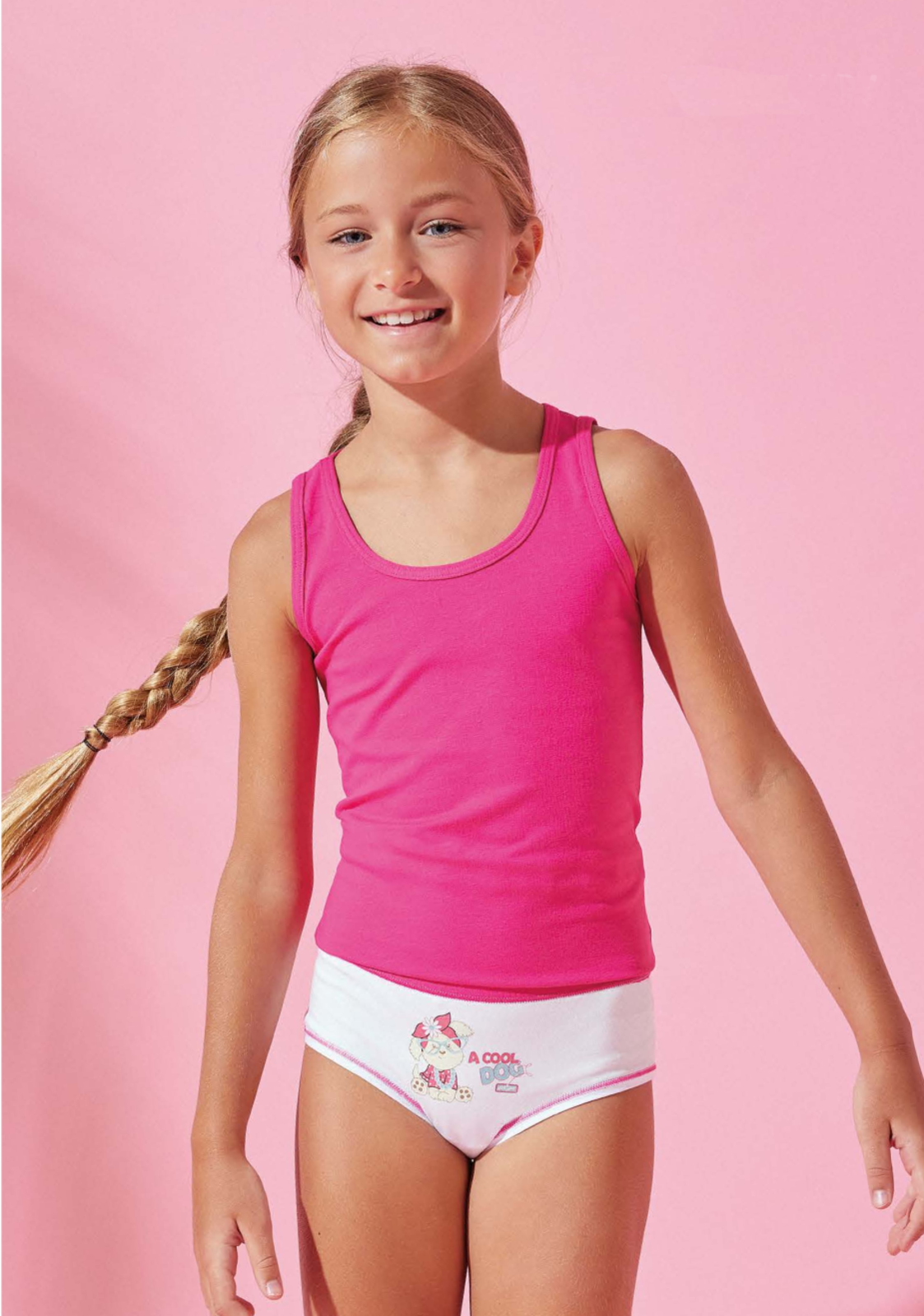 COMPLETO INTIMO BAMBINA 221 Tellini S.r.l. Ingrosso Abbigliamento