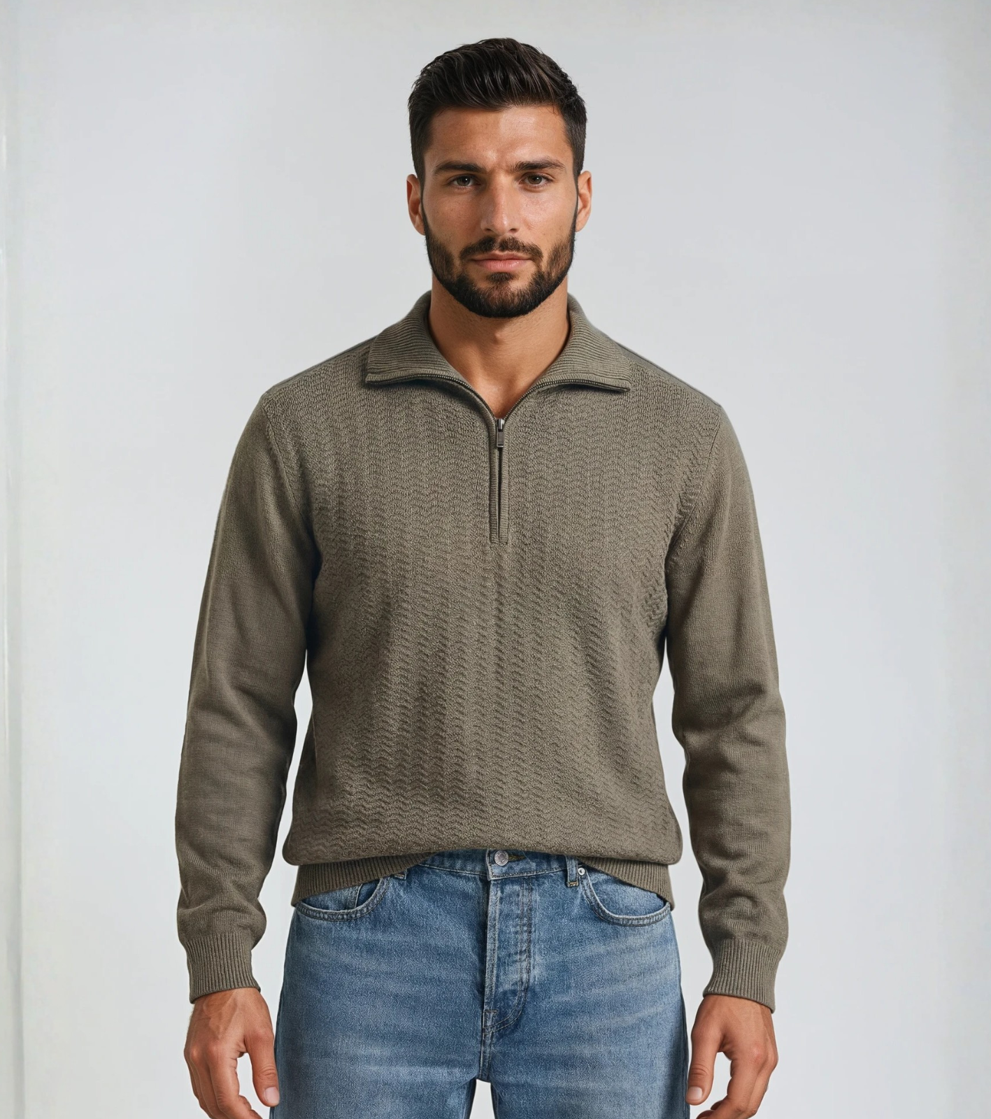 MEN'S SWEATER 226273 Tellini S.r.l. Wholesale Clothing