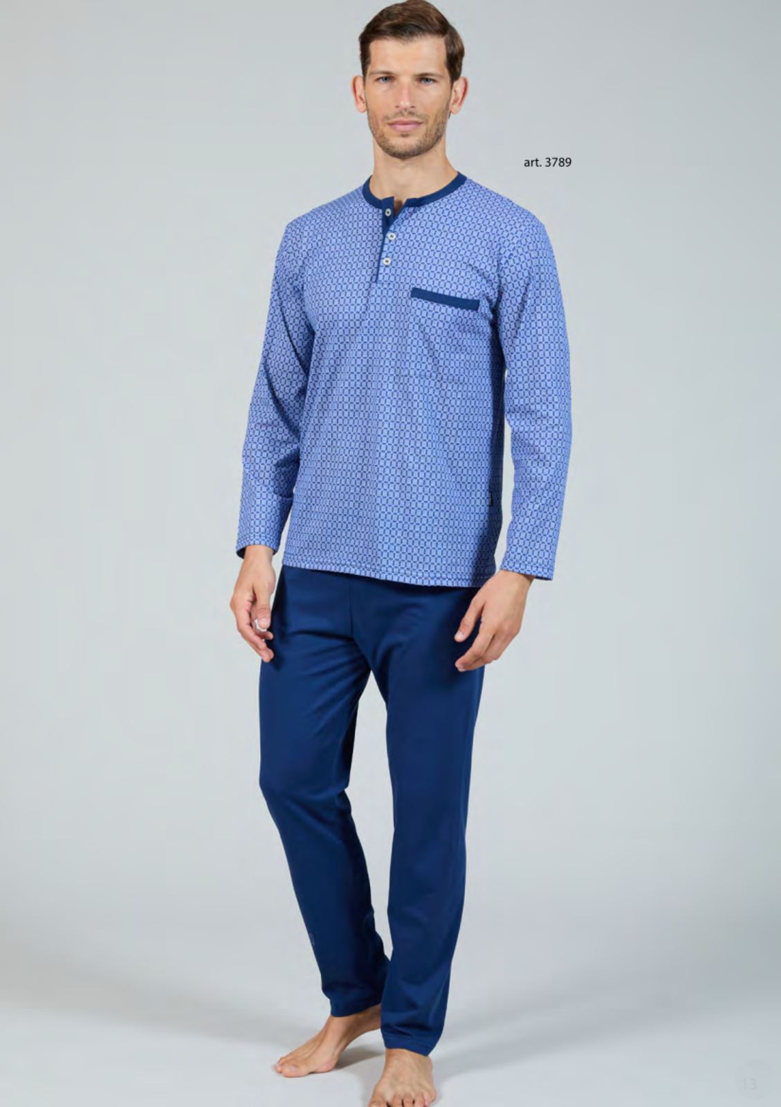 PIGIAMA SERAFINO CONFORMATO UOMO M/L 3789 Tellini S.R.L. Veleprodajna odjeća