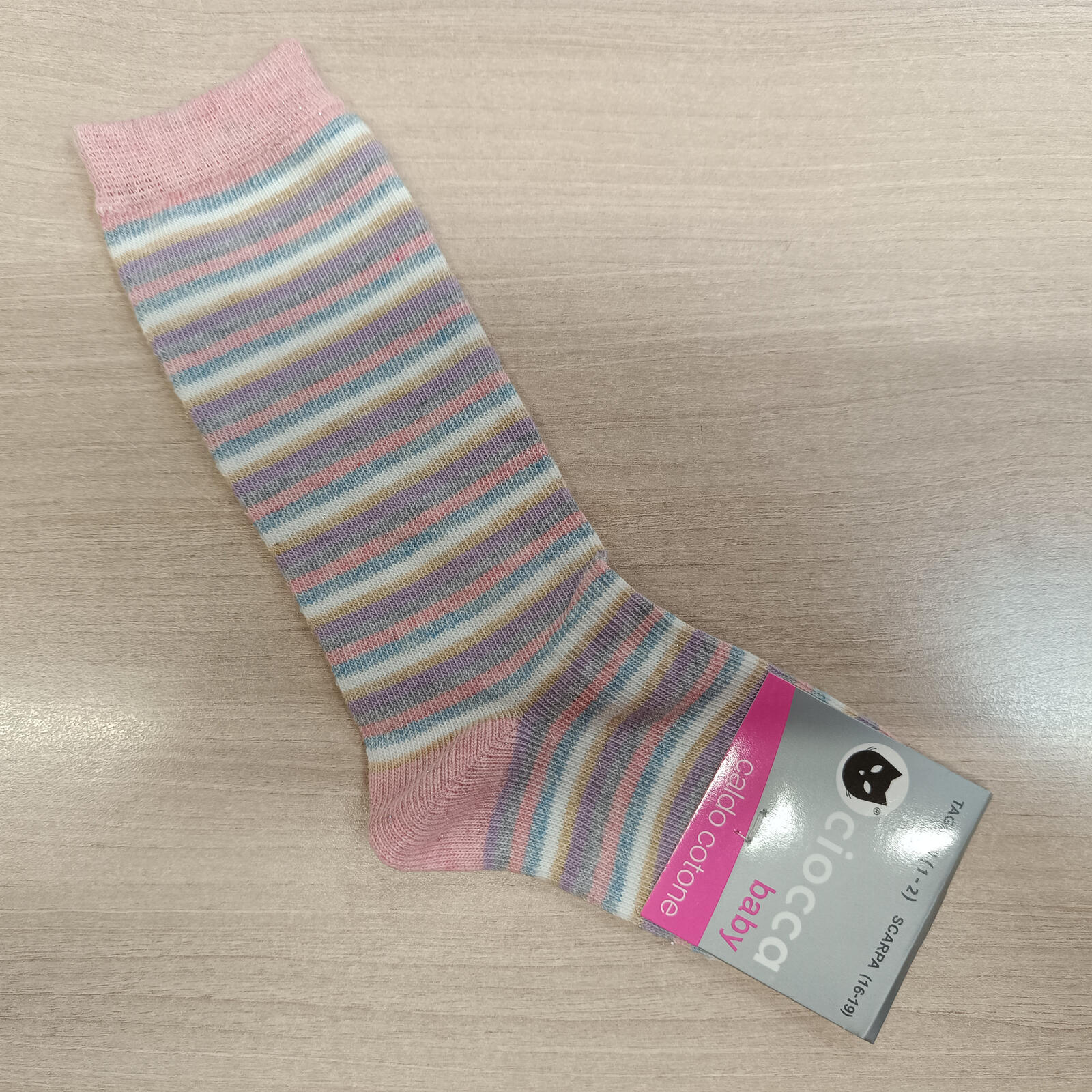 LONG SOCKS FOR NEWBORN GIRLS 3/271 Tellini S.r.l. Wholesale Clothing