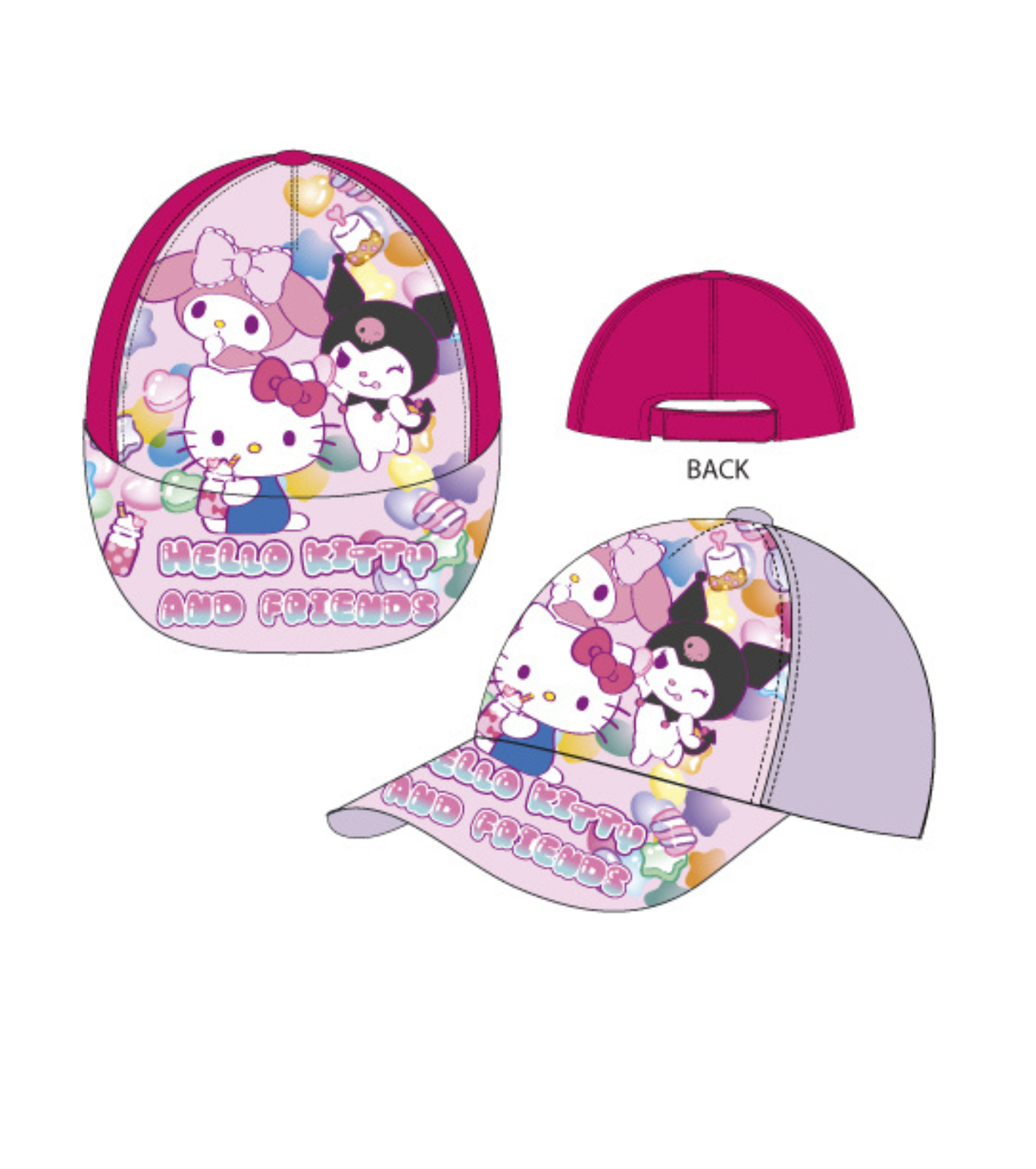 GIRL'S HAT EZ40017 Tellini S.r.l. Wholesale Clothing