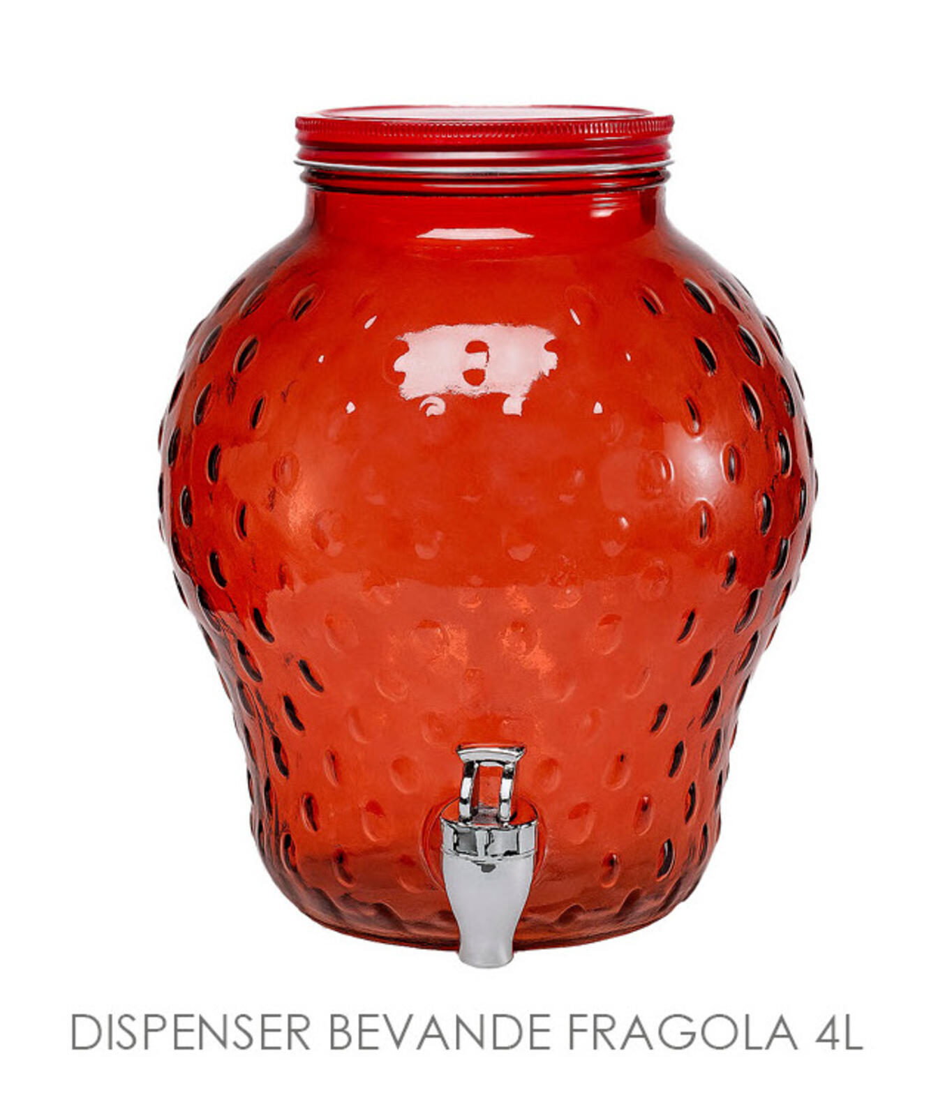 4LT STRAWBERRY DRINK DISPENSER Tellini S.r.l. Wholesale Clothing