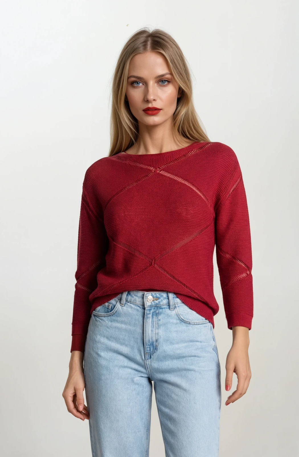 MAGLIA DONNA M/L 456653 Tellini S.r.l. Wholesale Clothing