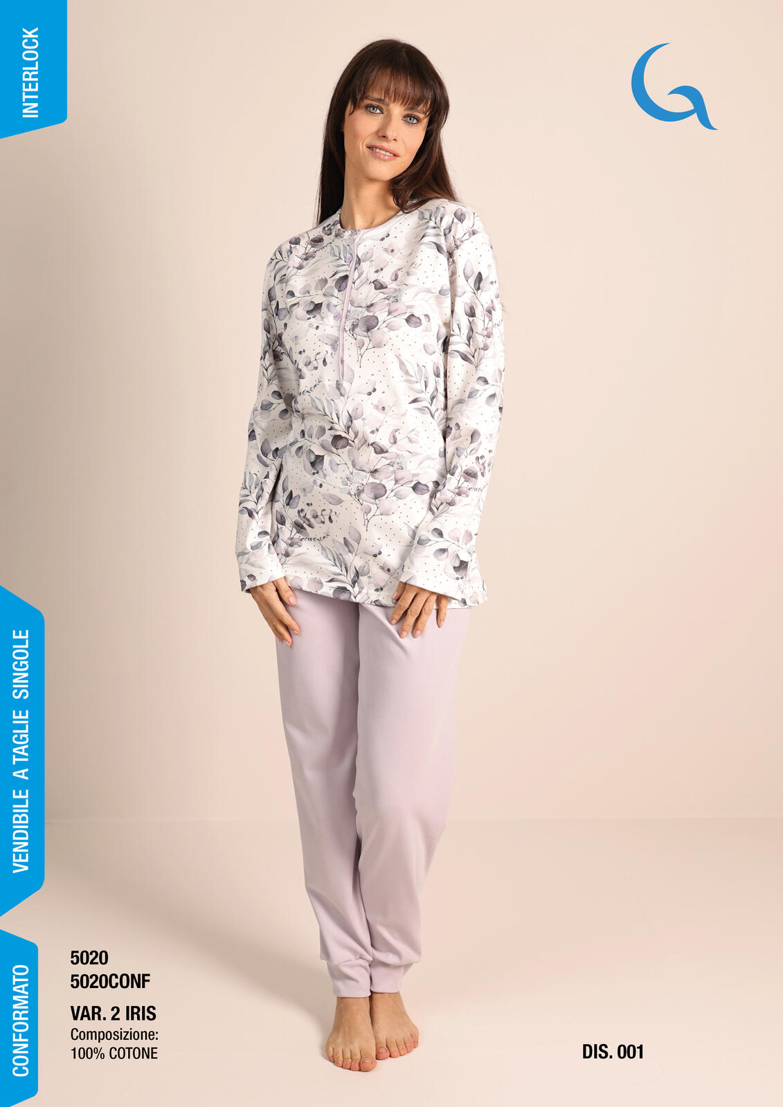 PIGIAMA DONNA M/L 5020 Tellini S.r.l. Wholesale Clothing