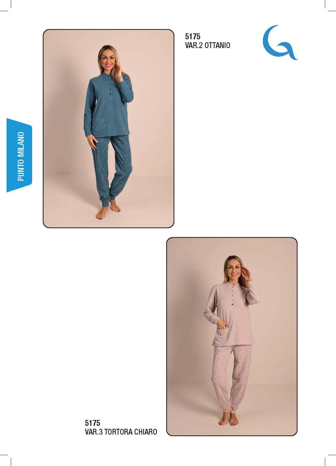 WOMEN'S PAJAMAS M/L 5175 Tellini S.r.l. Wholesale Clothing