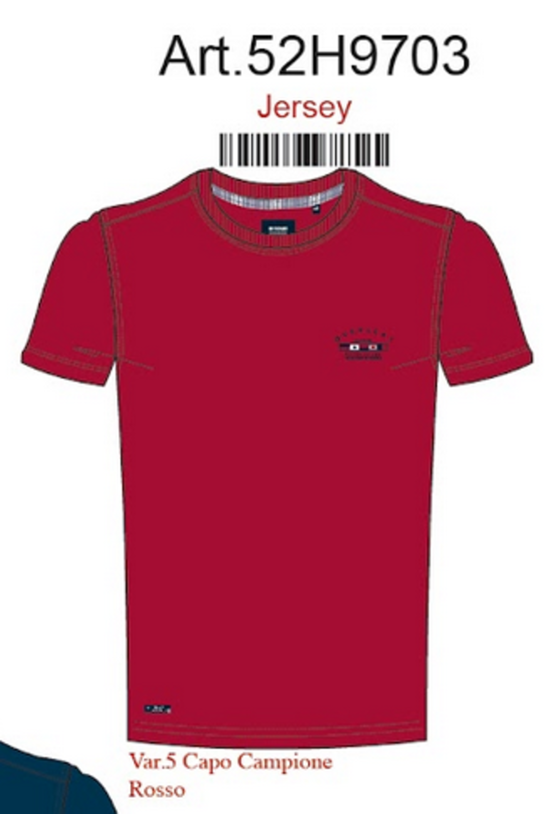 American Fighter Men's Silver Lake T-Shirt In Crystal Blue - Foto 7