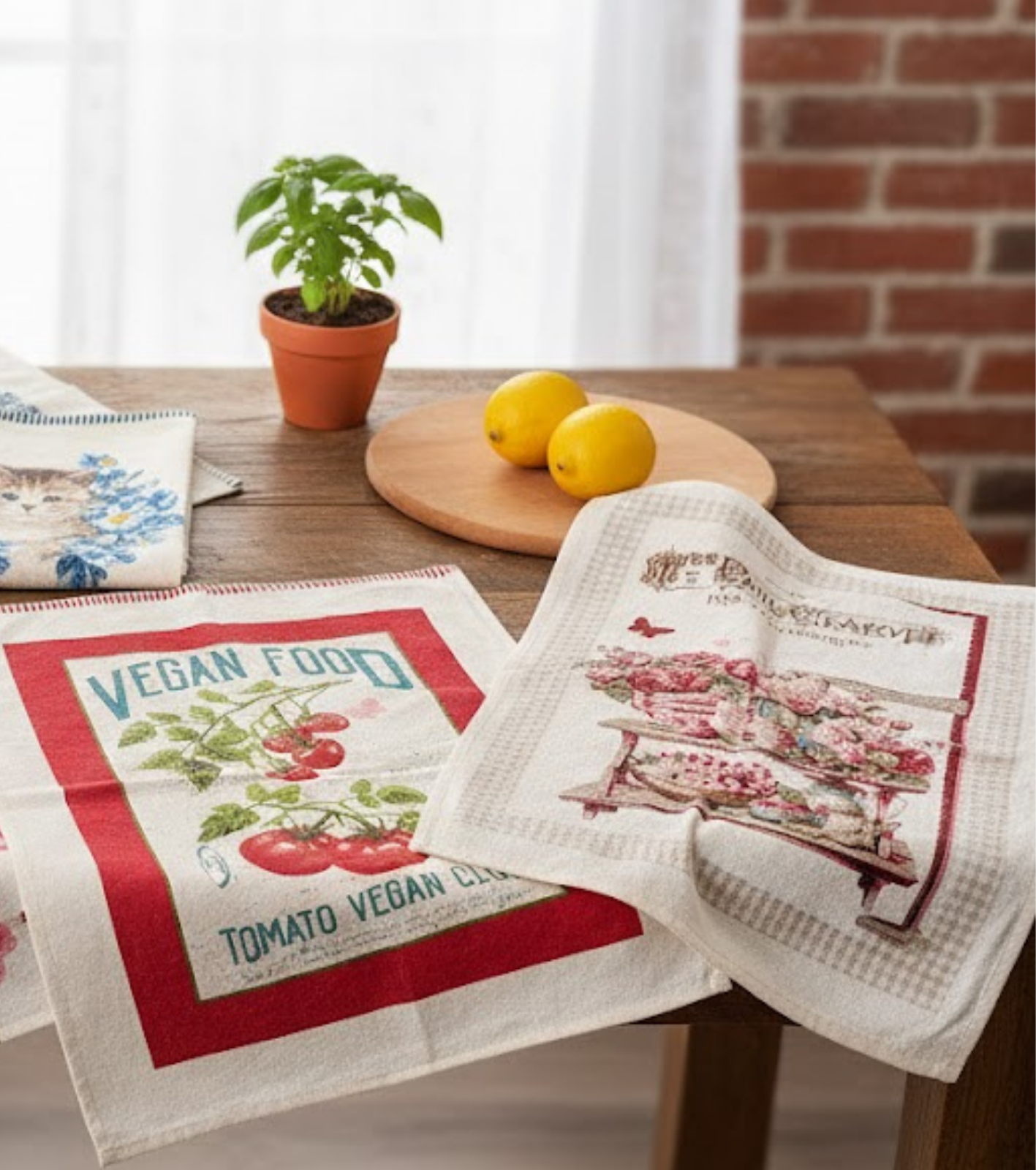 COUNTRY NATURE DISH TOWEL Tellini S.r.l. Wholesale Clothing