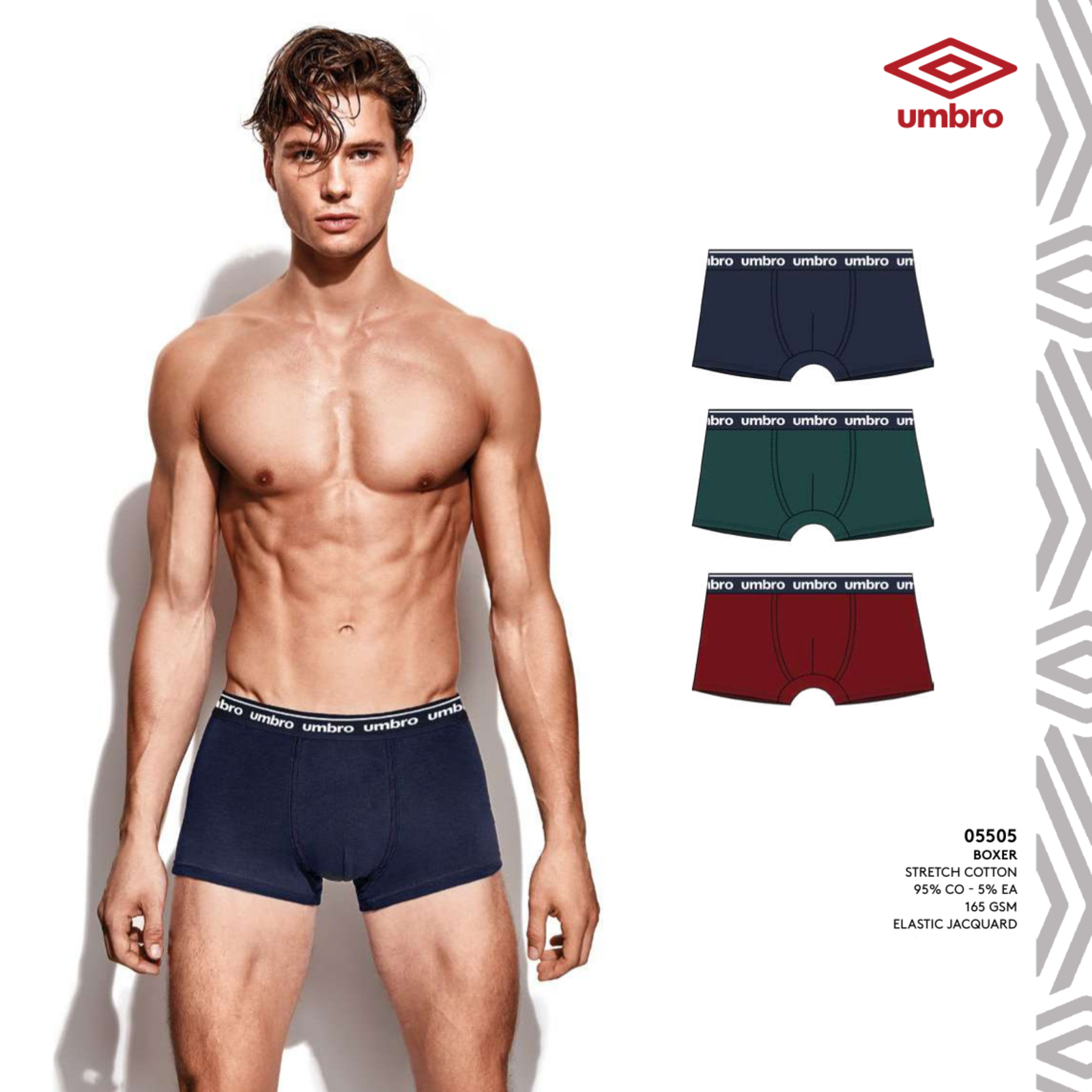 MEN'S BOXER 5505 Tellini S.r.l. Wholesale Clothing