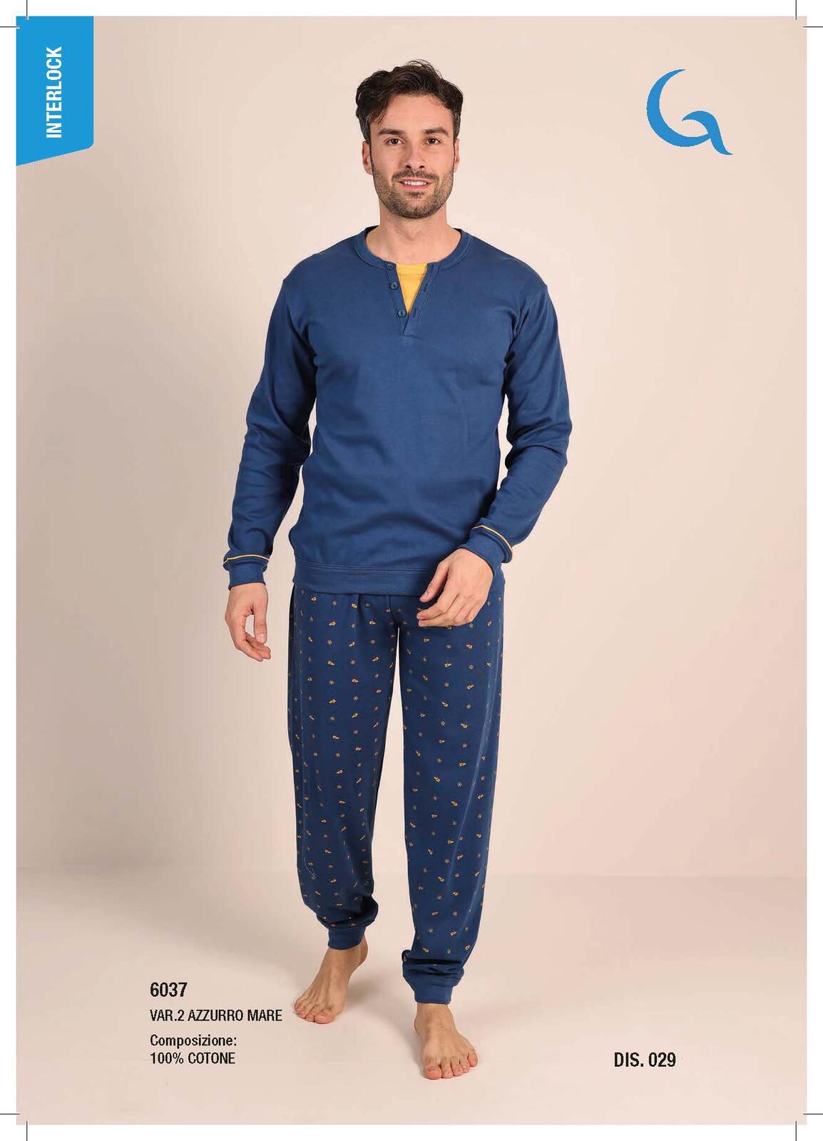 PIGIAMA UOMO M/L 6037 Tellini S.R.L. Velkoobchodní oblečení