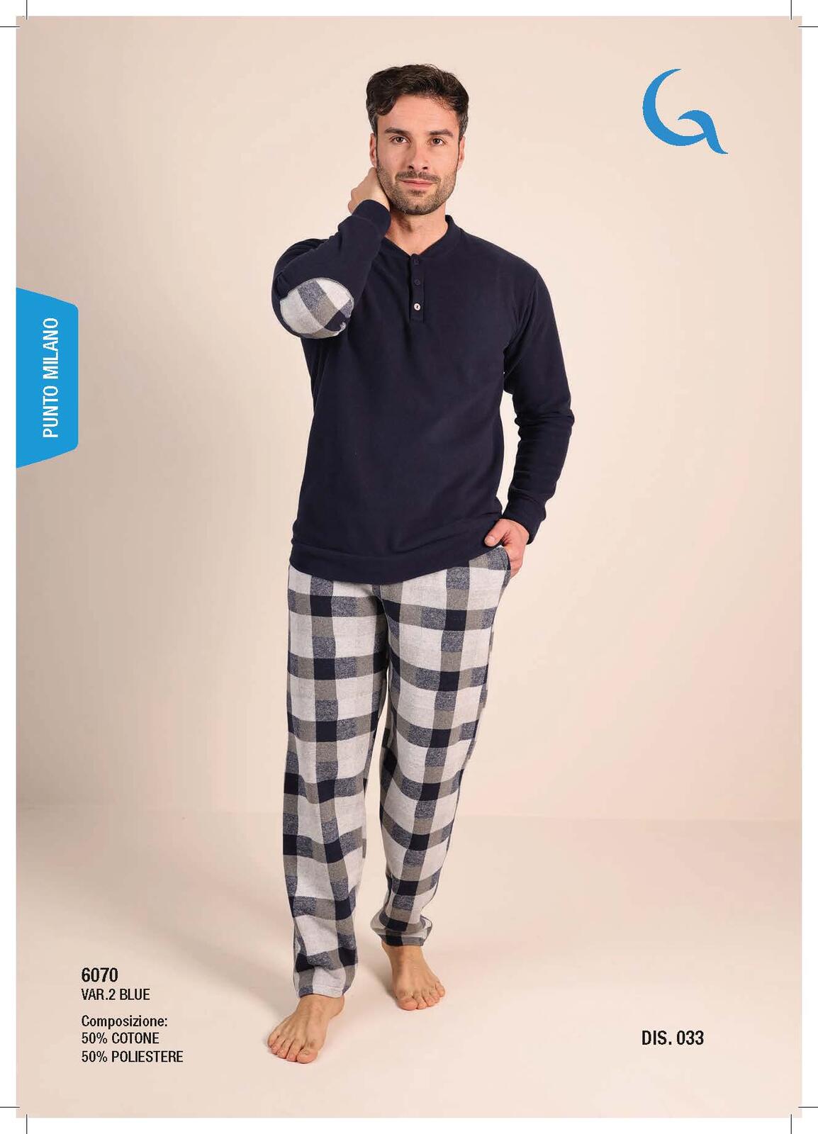PIGIAMA UOMO M/L 6070 Tellini S.R.L. Velkoobchodní oblečení