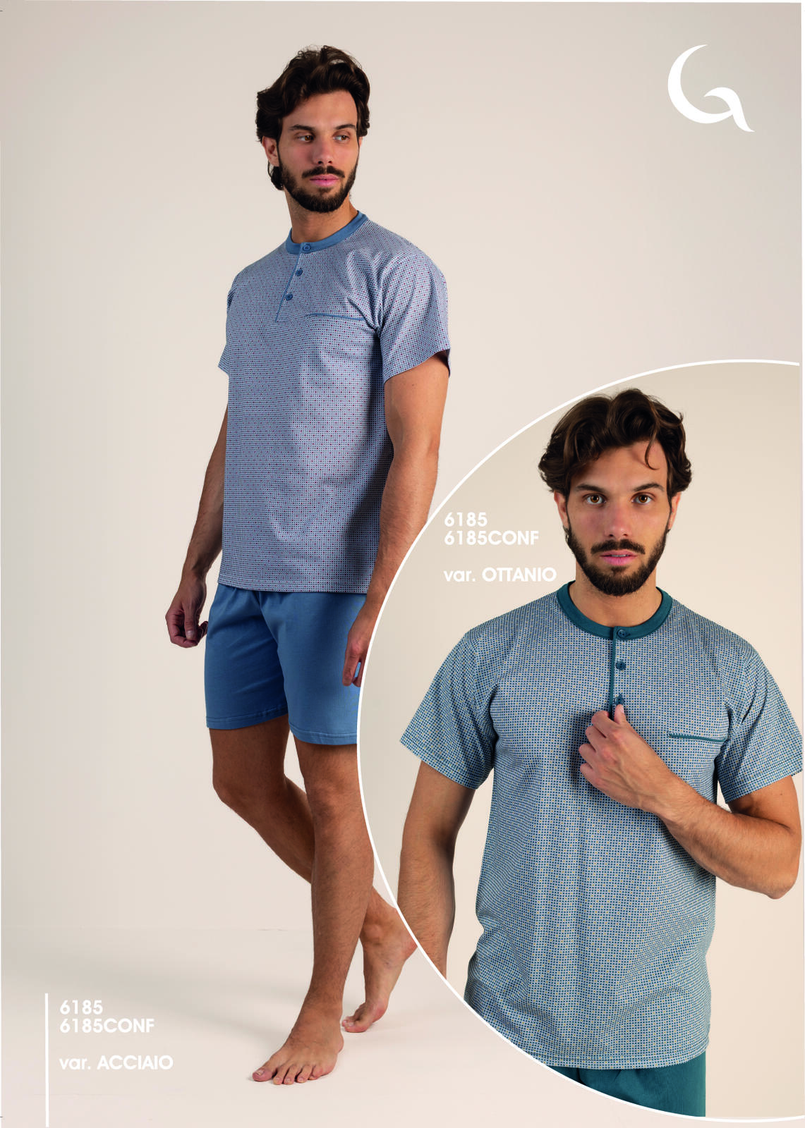 PIGIAMA UOMO M/M 6185 Tellini S.R.L. Χονδρική ενδυμασία