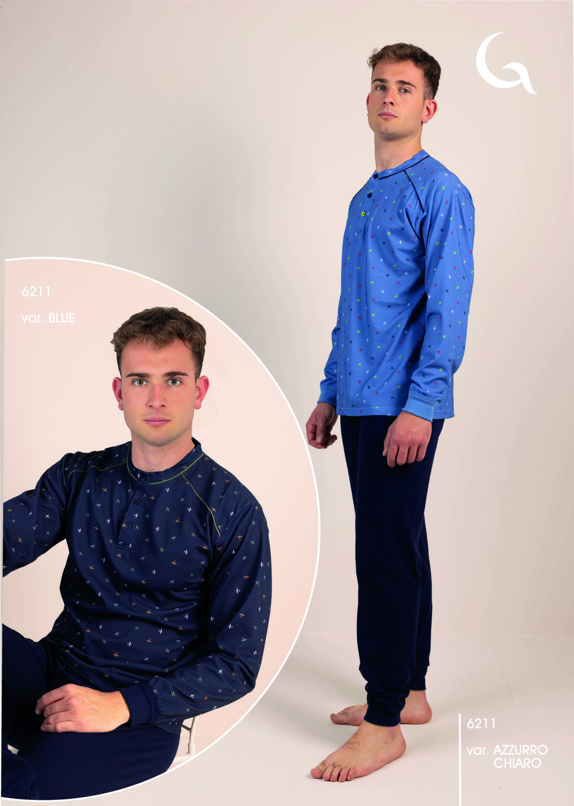 PIGIAMA UOMO M/L 6211 Tellini S.R.L. Velkoobchodní oblečení