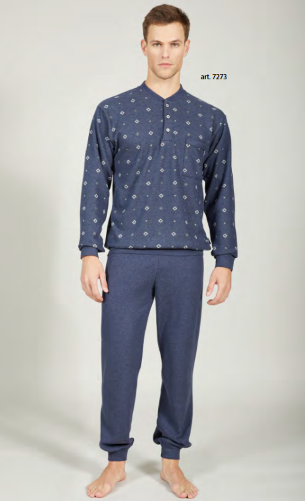 PIGIAMA SERAFINO UOMO M/L 7273 Tellini S.R.L. Χονδρική ενδυμασία
