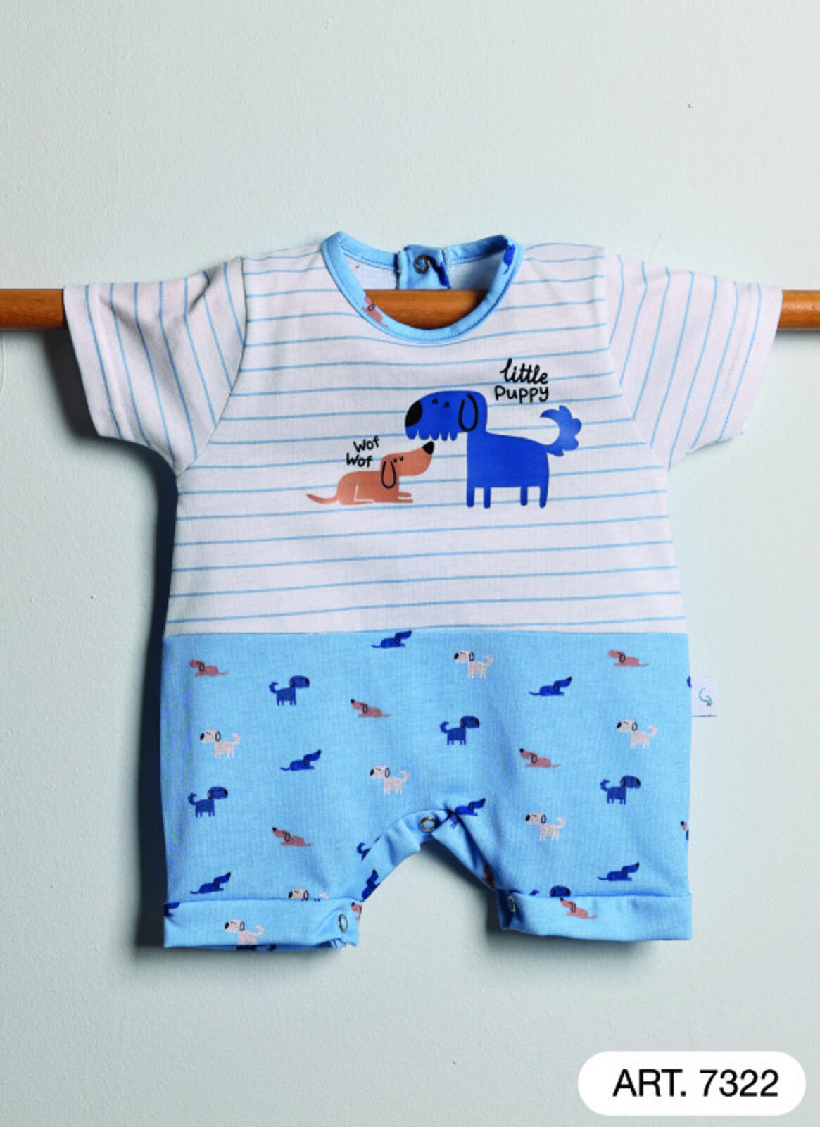 NEWBORN ROMPER 7322 Tellini S.r.l. Wholesale Clothing