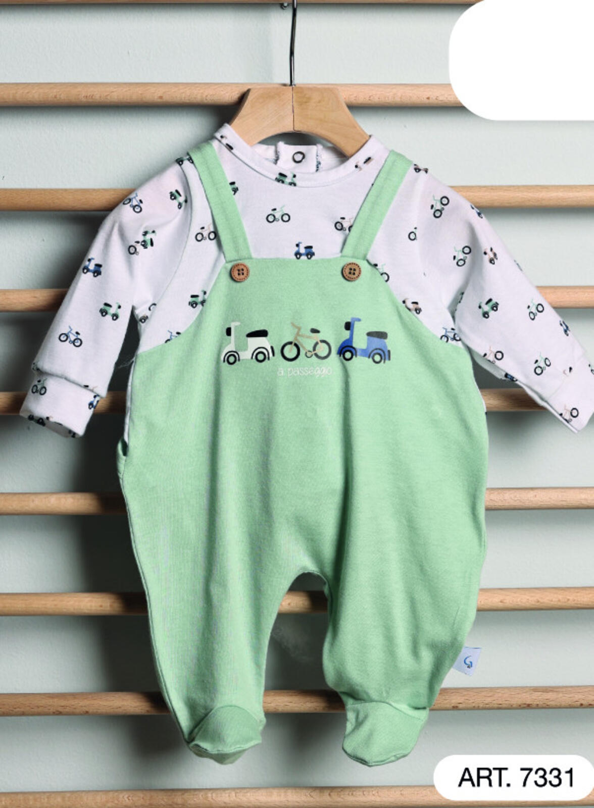 NEWBORN ROBE 7331 Tellini S.r.l. Wholesale Clothing