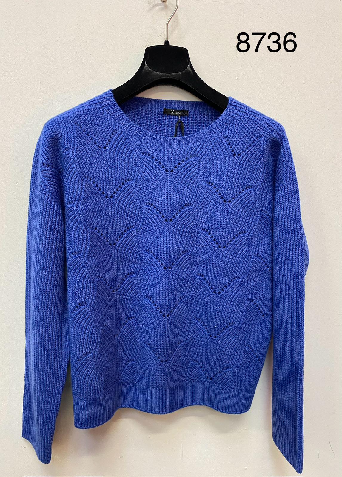 WOMEN'S SWEATER M/L 8736 Tellini S.r.l. Wholesale Clothing