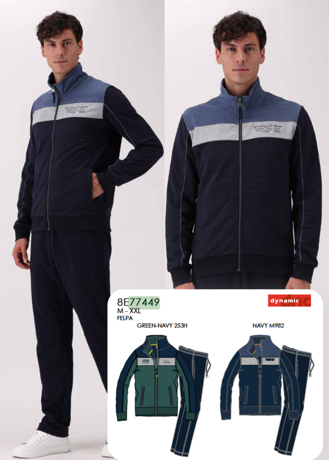 MEN'S TRACKSUIT 8E77449 Tellini S.r.l. Wholesale Clothing