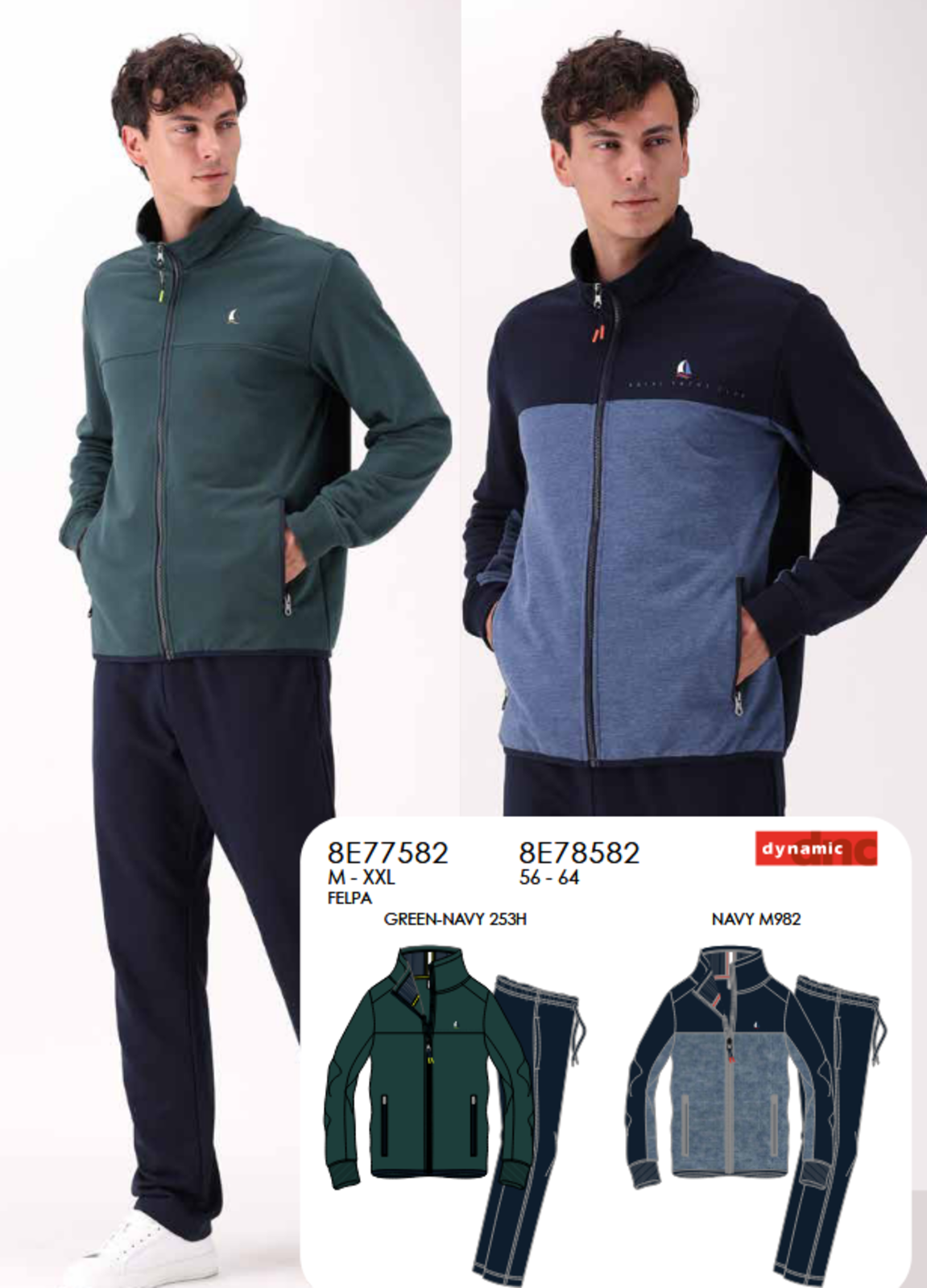 MUŠKA TRENIRKA 8E77582 Tellini S.R.L. Veleprodajna odjeća