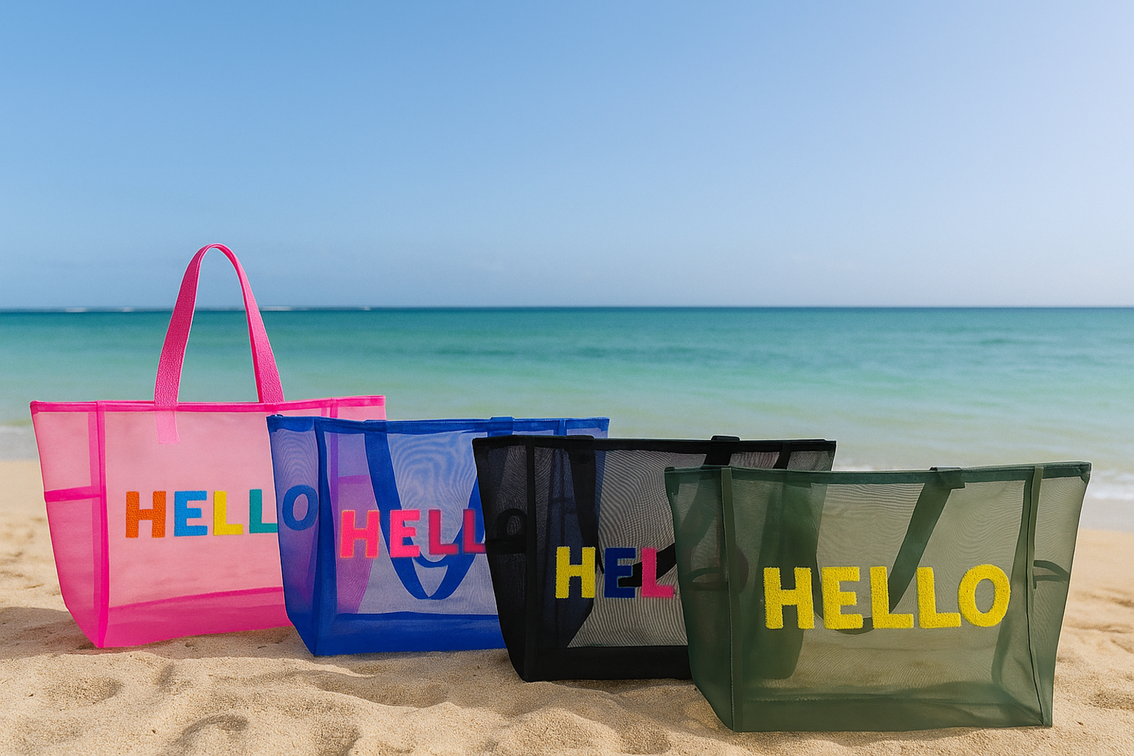 HELLO BEACH BAG Tellini S.r.l. Wholesale Clothing