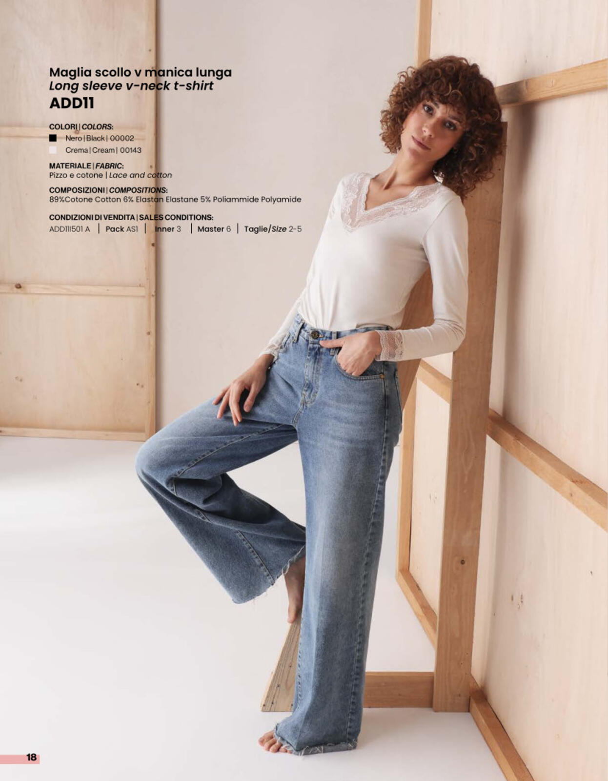 MAGLIA DONNA M/L ADD11 Tellini S.R.L. Velkoobchodní oblečení