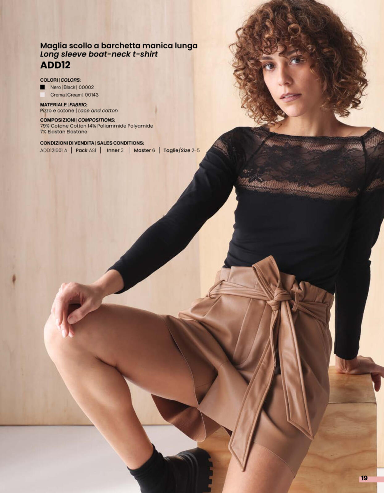 MAGLIA DONNA M/L ADD12 Tellini S.R.L. Velkoobchodní oblečení