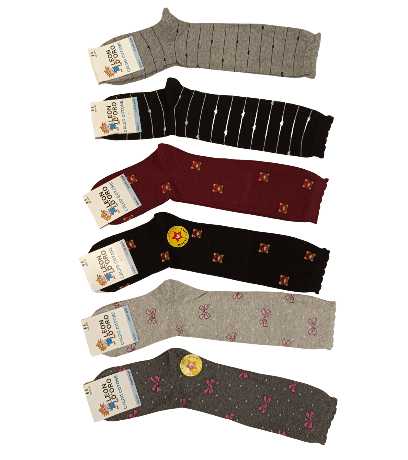 GIRL'S LONG SOCKS 034 Tellini S.r.l. Wholesale Clothing