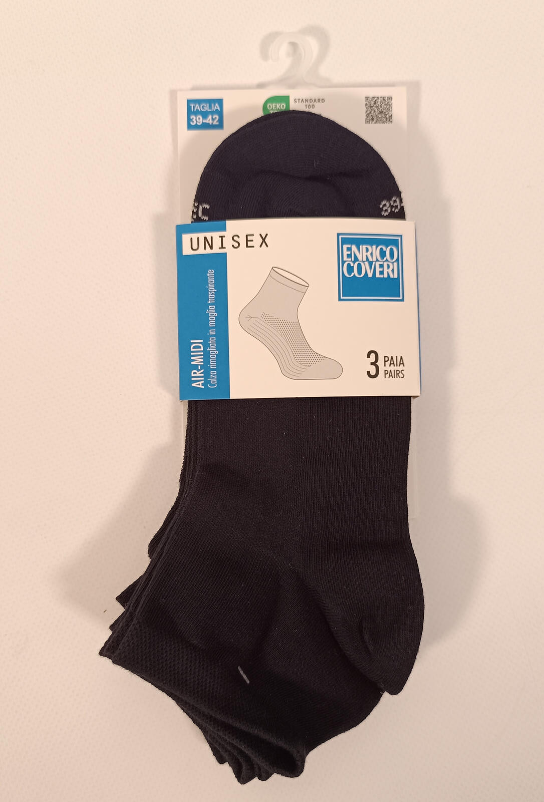 TRIS CALZINI MIDI CARACAS/M UNISEX Tellini S.r.l. Wholesale Clothing