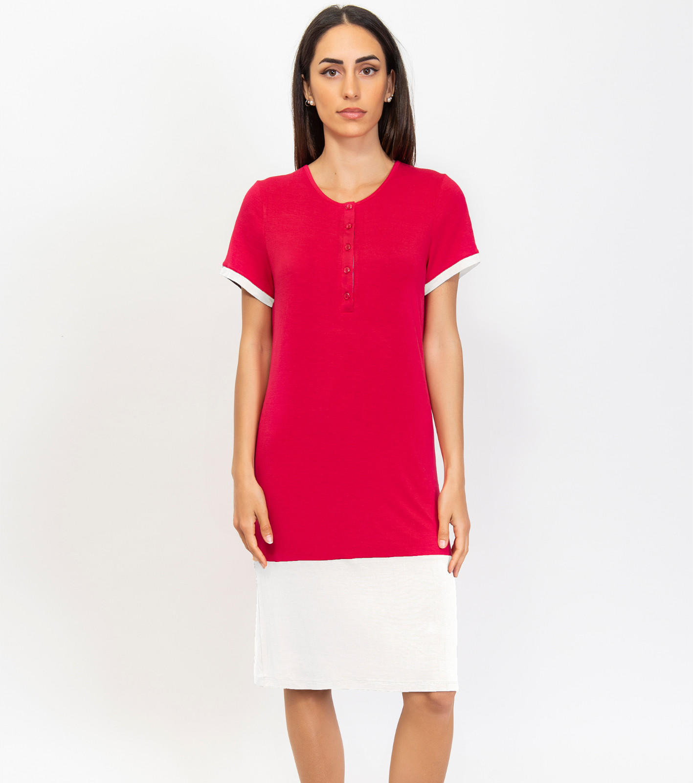 CAMICIA NOTTE SERAFINO DONNA MM CS24 Tellini S.r.l. Ingrosso Abbigliamento