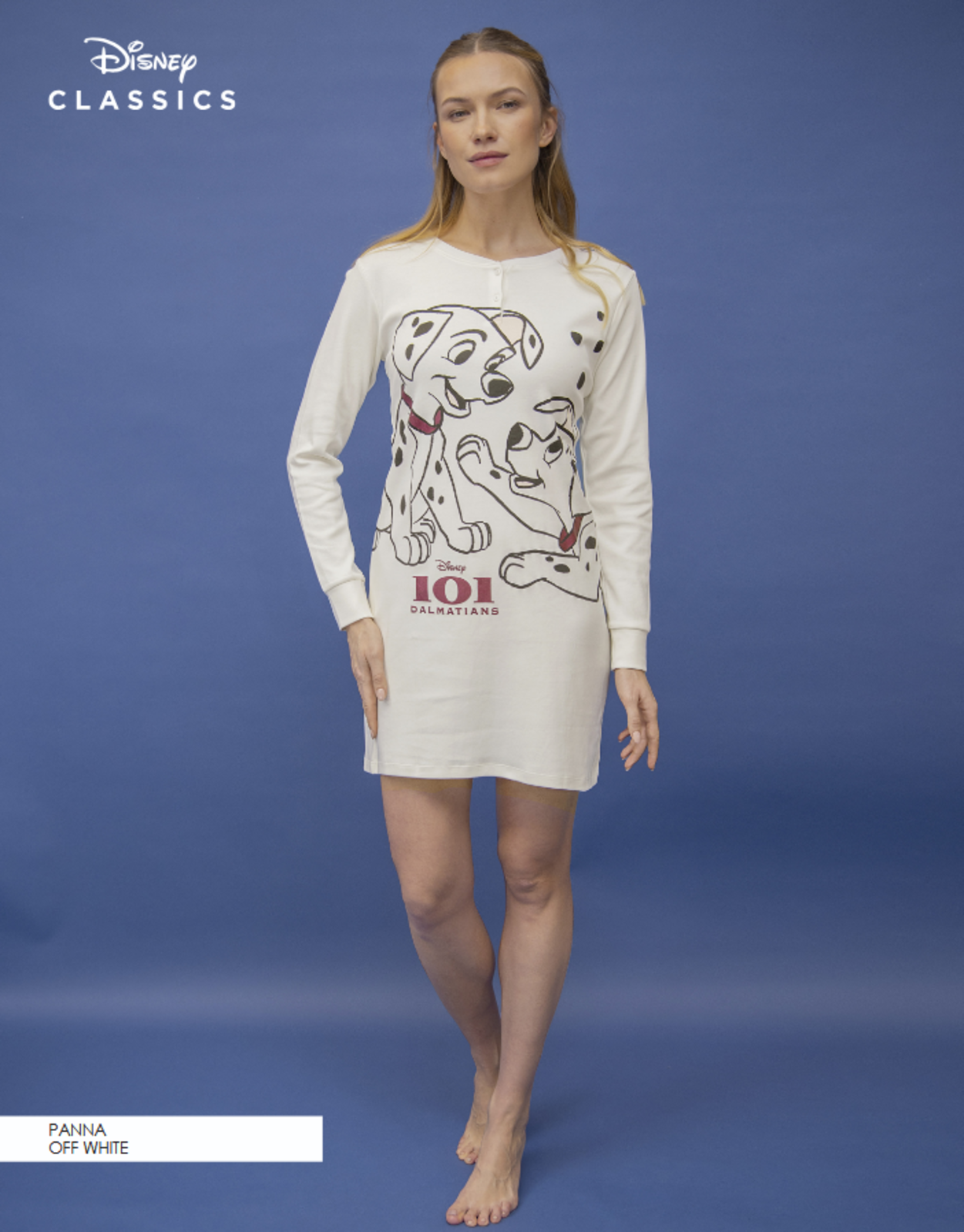 CAMICIA NOTTE DONNA M/L DYD1797 Tellini S.r.l. Wholesale Clothing