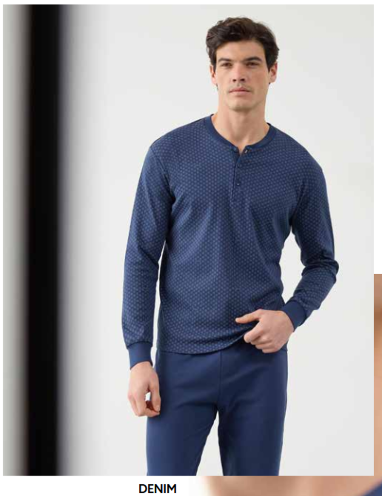 PIGIAMA UOMO M/L EP2204 Tellini S.r.l. Ingrosso Abbigliamento