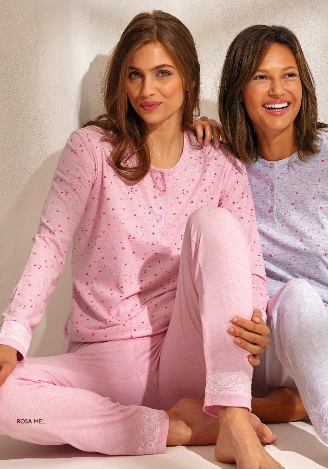 PIGIAMA DONNA M/L EP5298 Tellini S.r.l. Ingrosso Abbigliamento