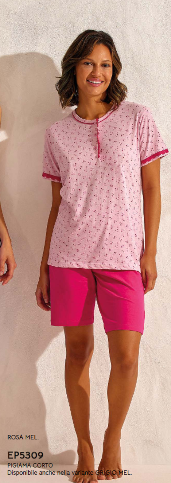 PIGIAMA DONNA M/M EP5309 Tellini S.r.l. Ingrosso Abbigliamento