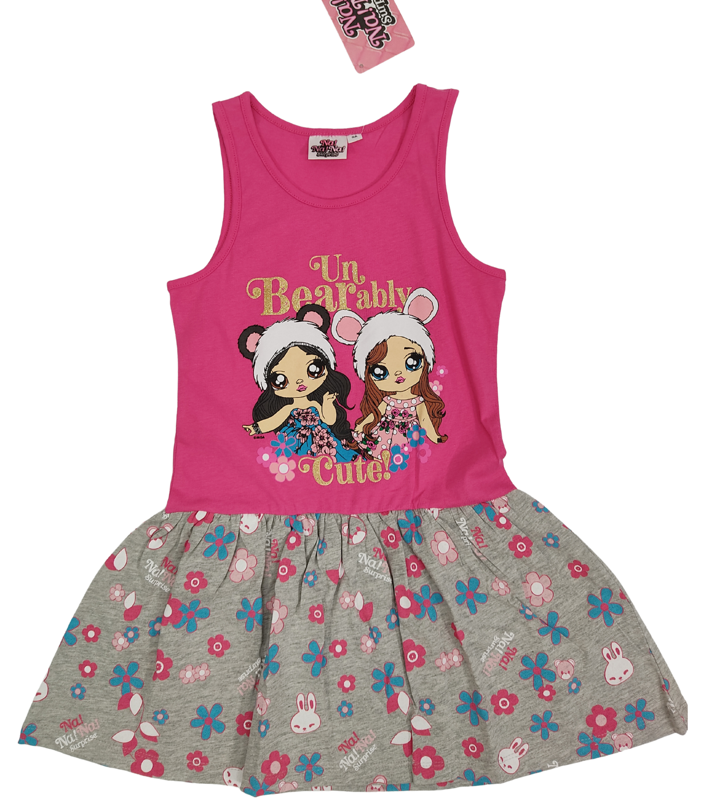 DÍVČÍ ŠATY S/L EV1284 Tellini S.R.L. Velkoobchodní oblečení