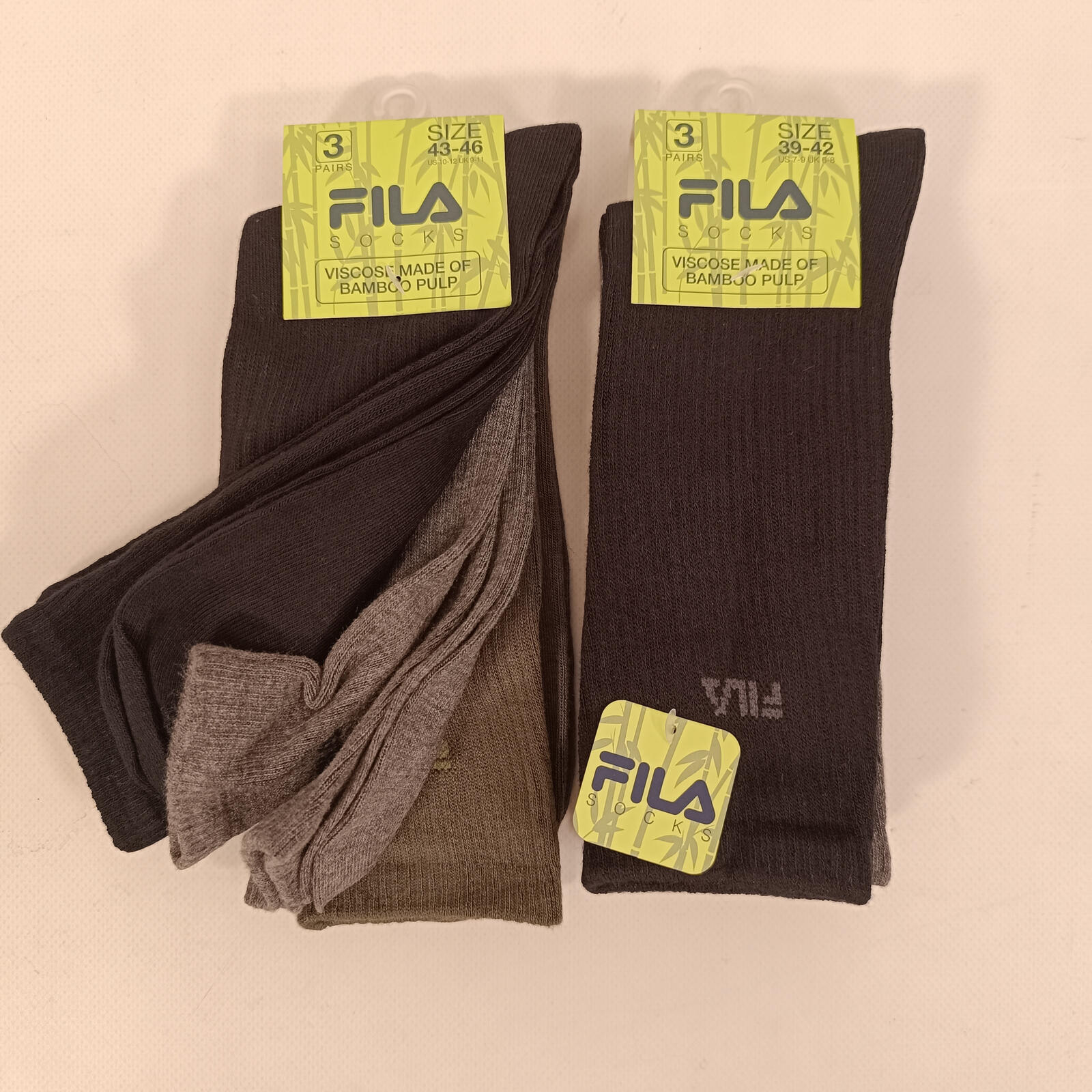 TRIS CALZINO BAMBOO UOMO F5513 Tellini S.R.L. Velkoobchodní oblečení