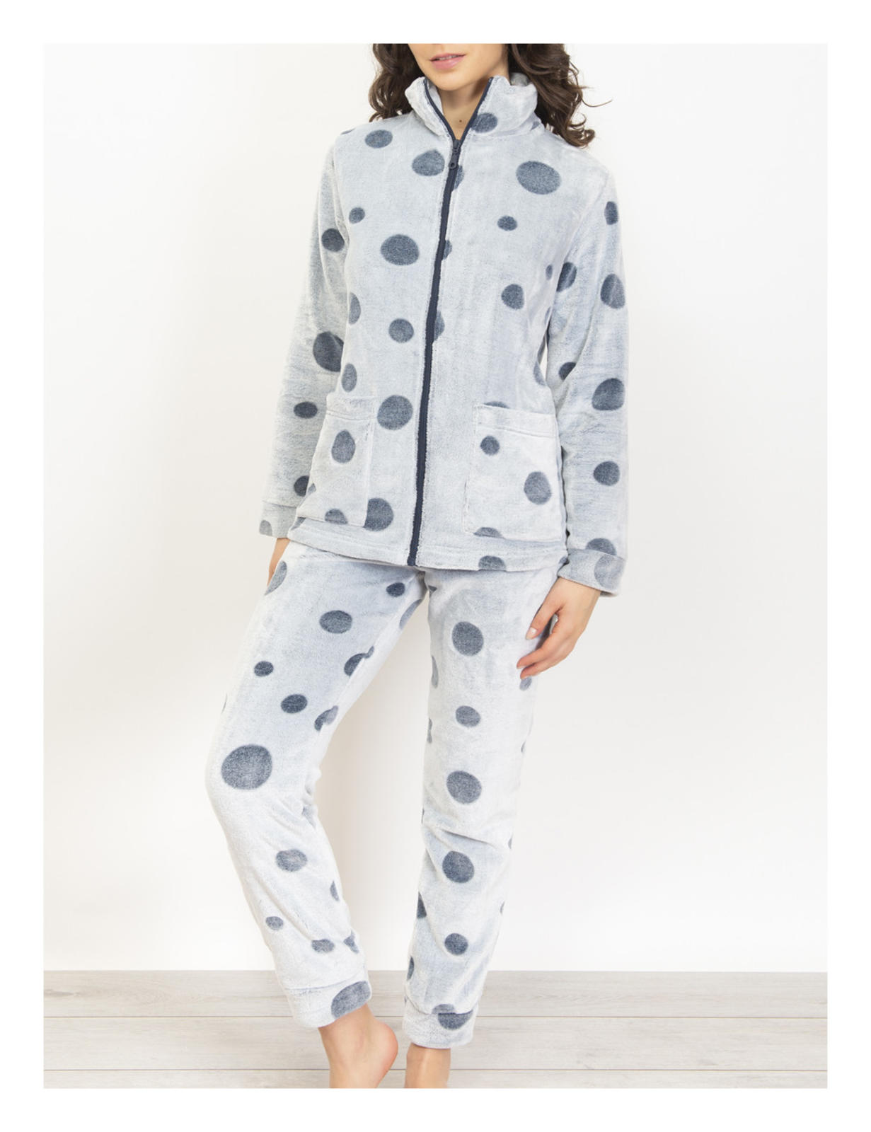 PIGIAMA APERTO DONNA FM14 Tellini S.r.l. Ingrosso Abbigliamento