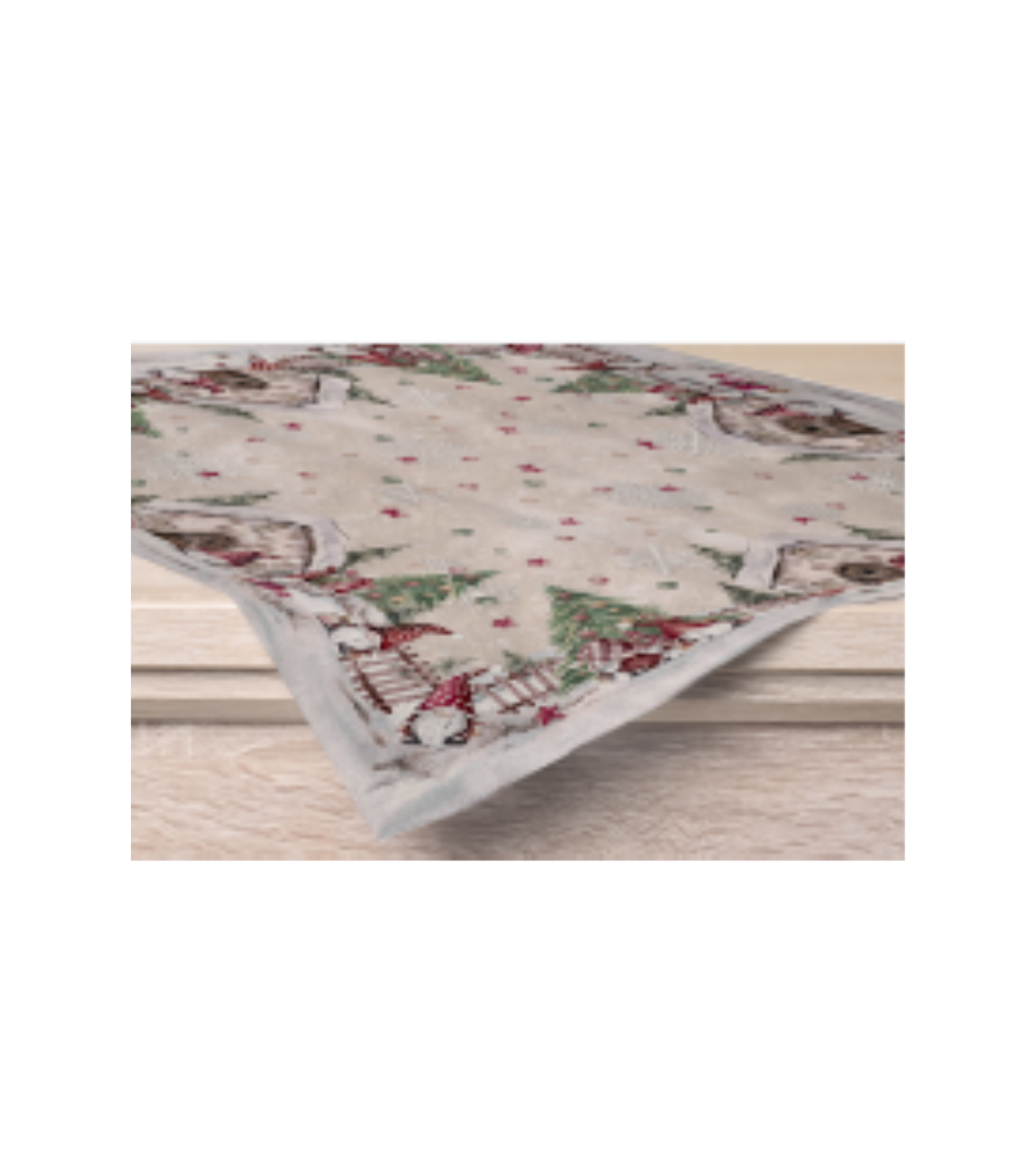 CENTROTAVOLA NATALE GASPAR 85X85 Tellini S.r.l. Ingrosso Abbigliamento