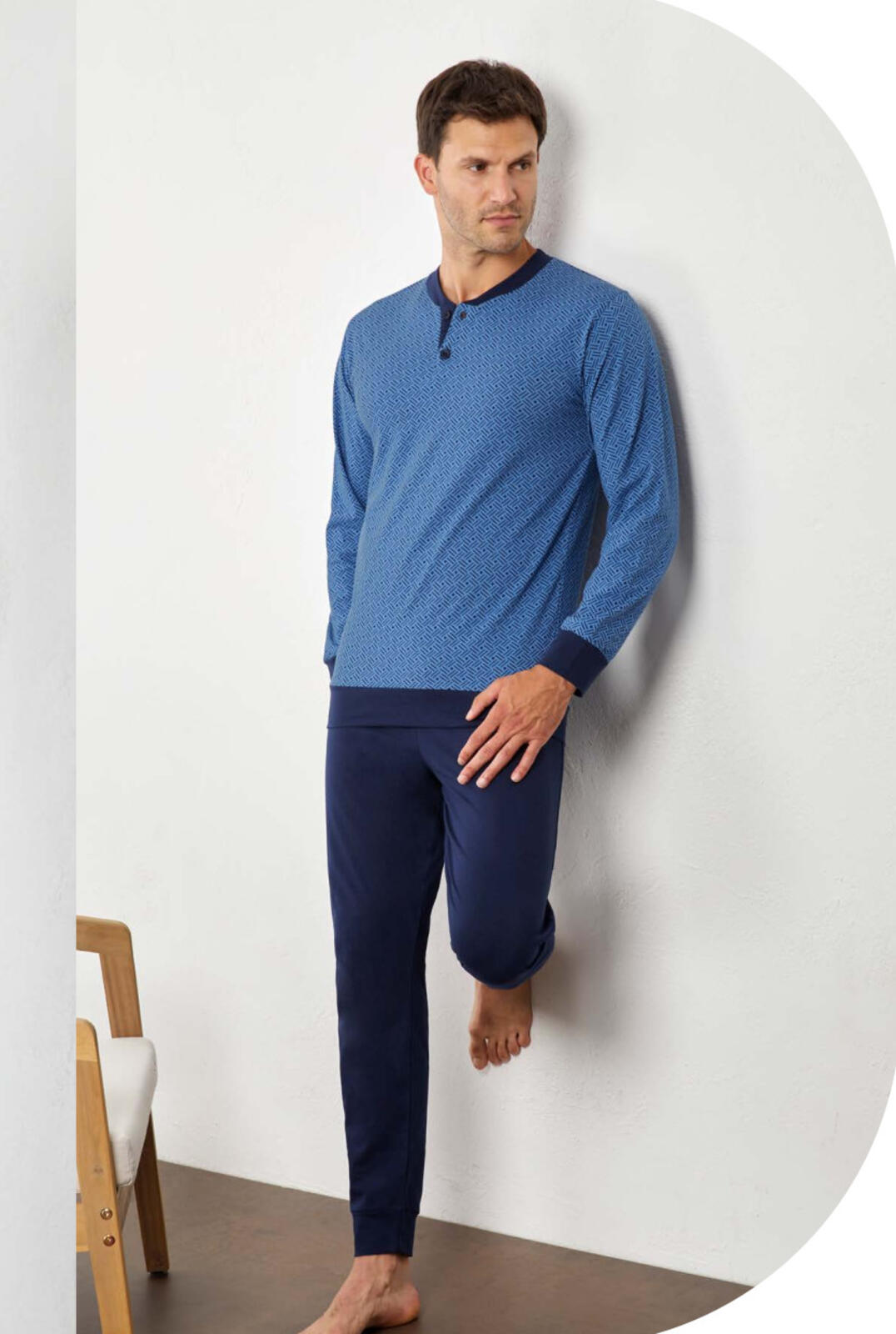 MUŠKA PIDŽAMA M/L GP1148 Tellini S.R.L. Veleprodajna odjeća