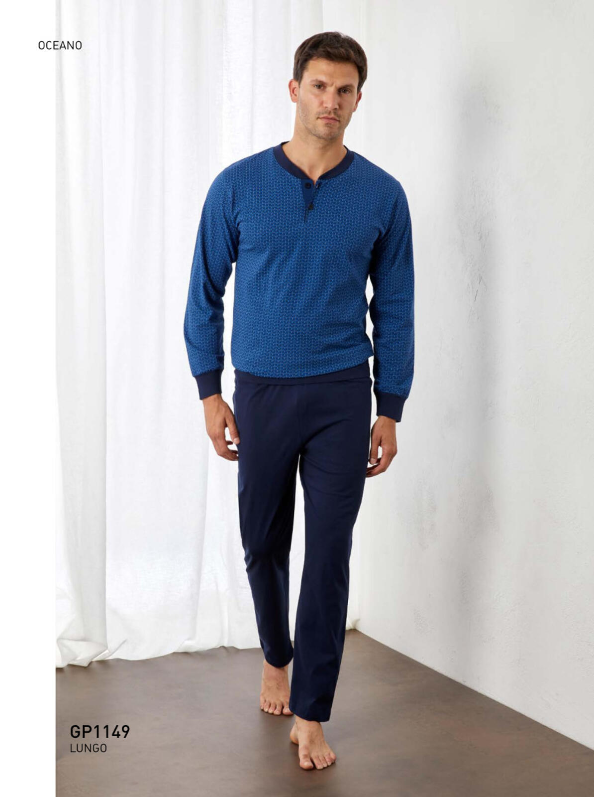 MUŠKA PIDŽAMA M/L GP1149 Tellini S.R.L. Veleprodajna odjeća
