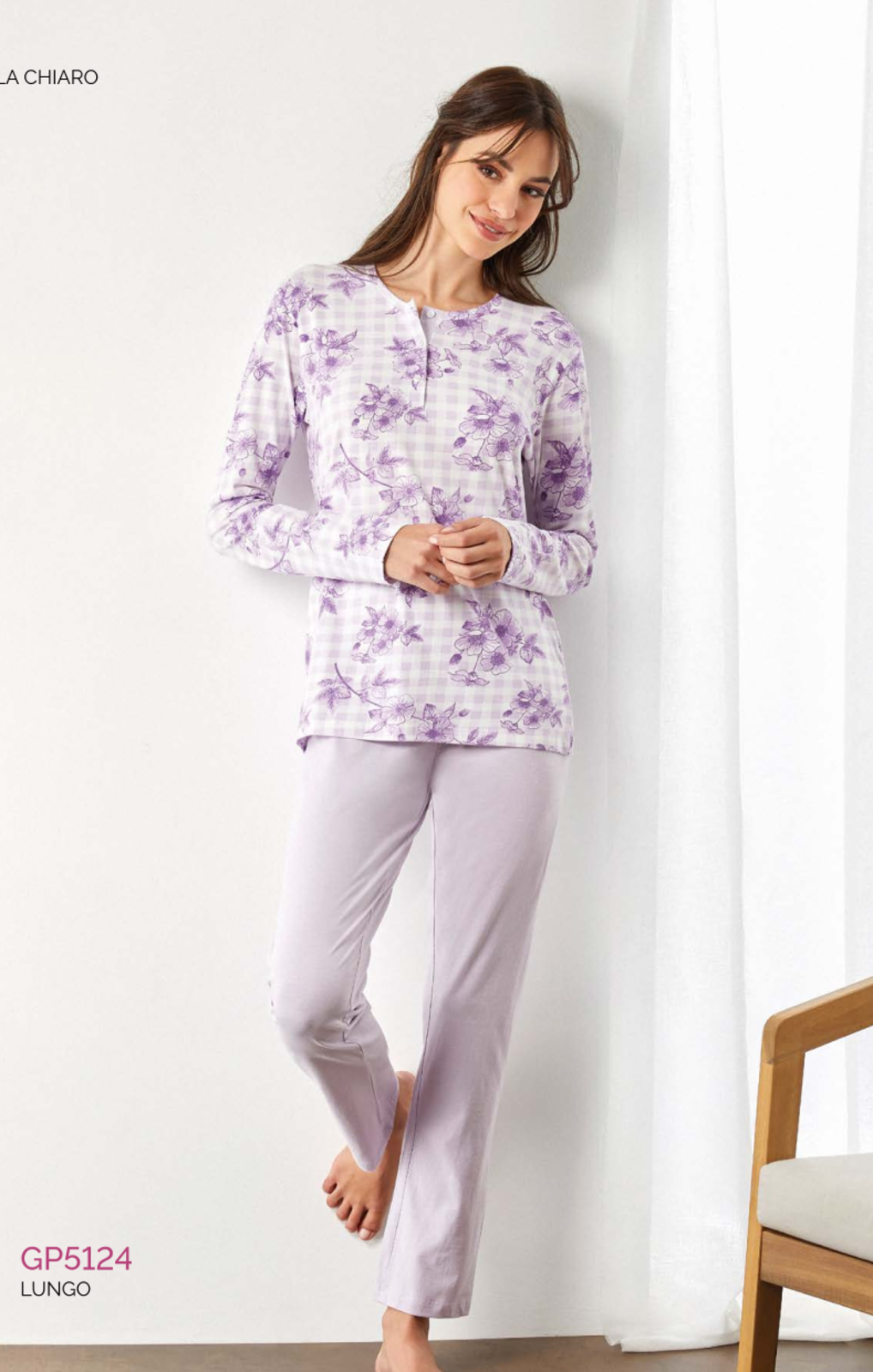 PIGIAMA DONNA M/L GP5124 Tellini S.R.L. Veleprodajna odjeća