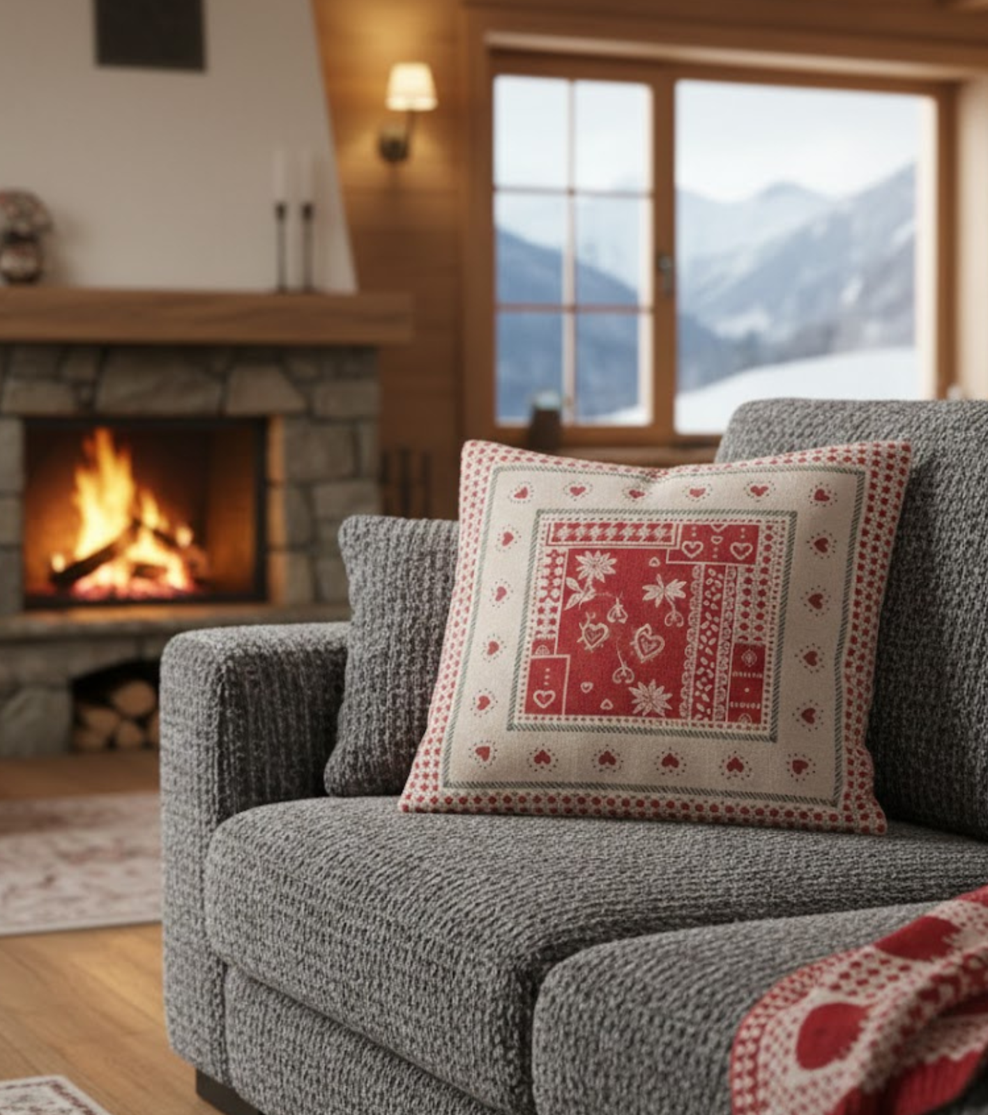 POVLAKY NA POLŠTÁŘE GRESSONEY 43X43 Tellini S.R.L. Velkoobchodní oblečení